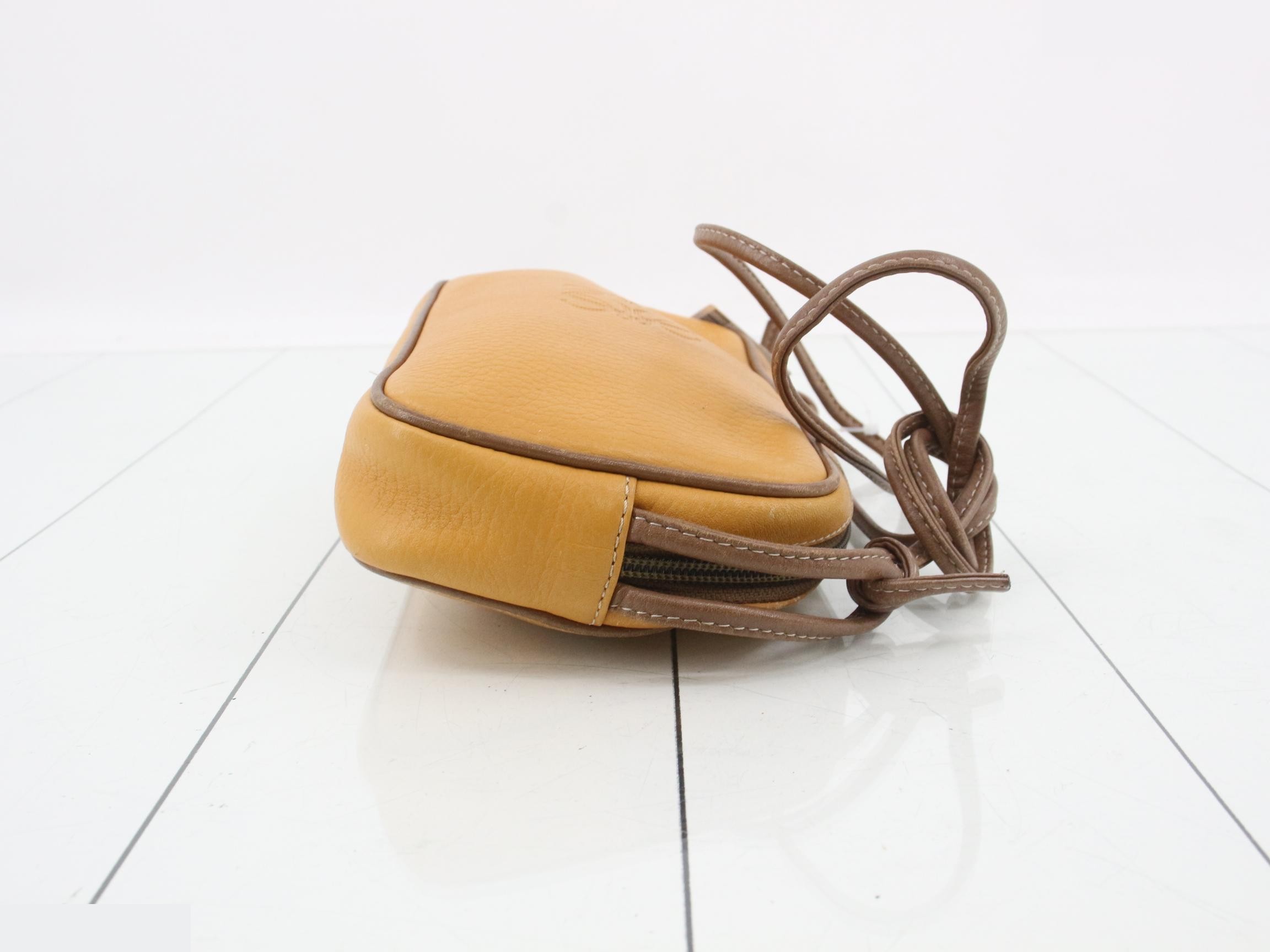 Anagram Leather Shoulder Bag — view 3