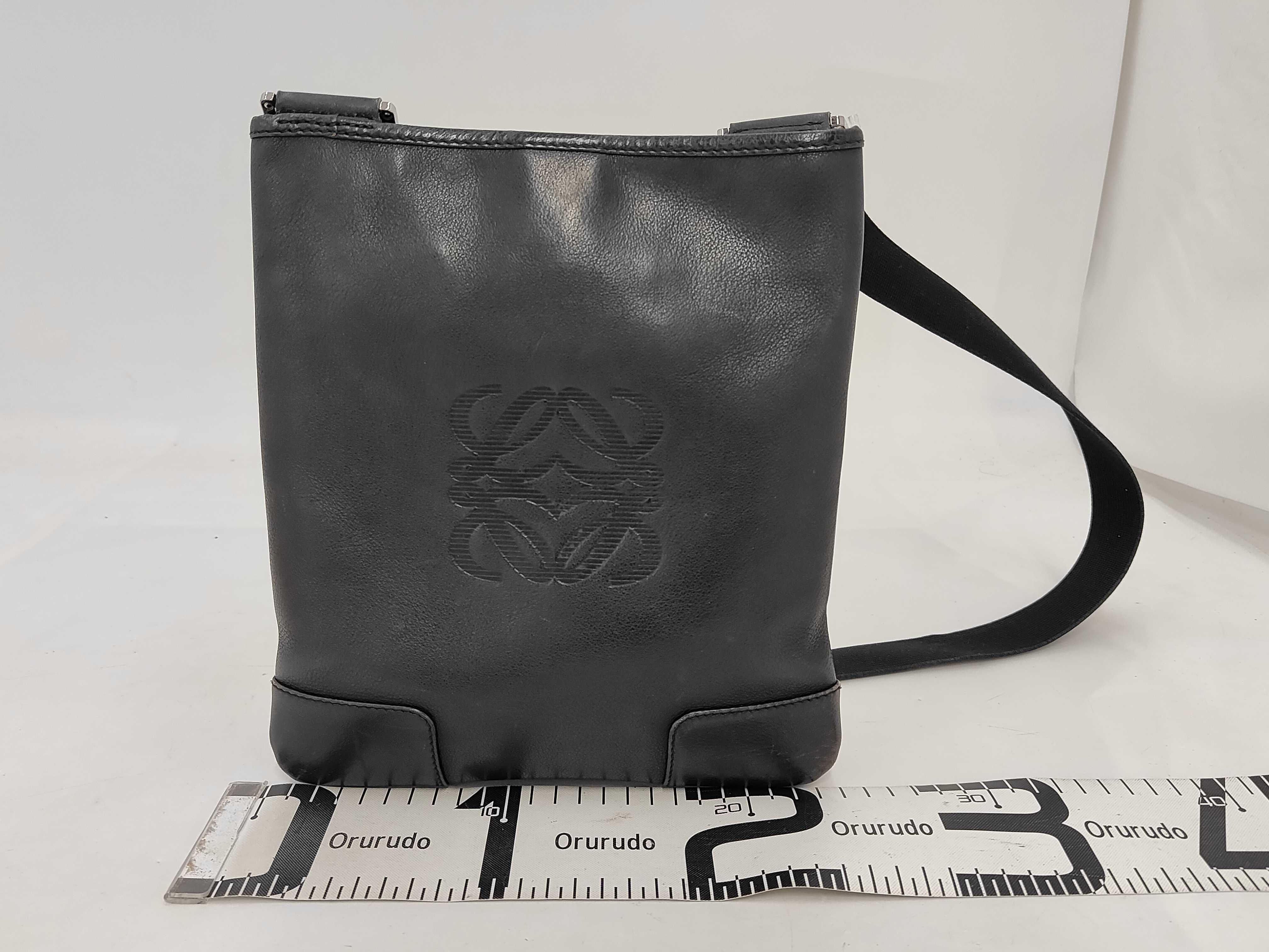 Nappa Leather Anagram Shoulder Bag — view 2