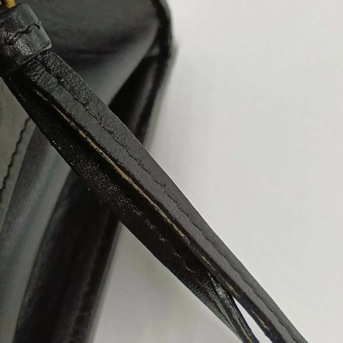 GG Supreme Osiride 497994 PVC x Leather Handbag Beige x Black — view 15