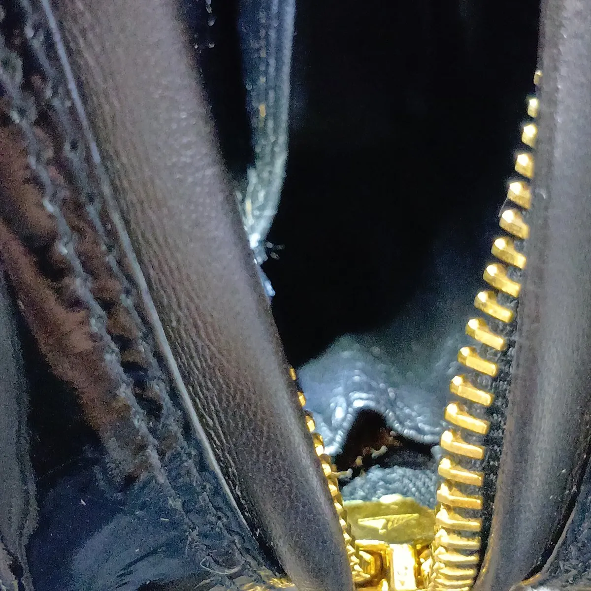 Matelassé Patent Leather Chain Shoulder Bag, Black with Gold Hardware, 2770222, Series 2 — view 14
