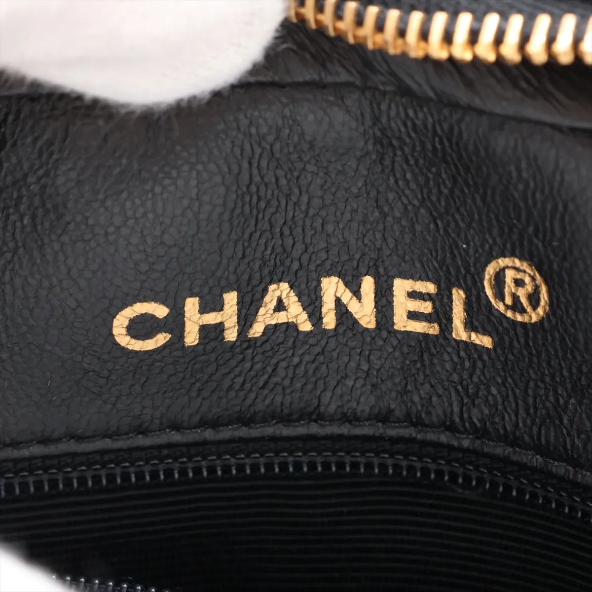 Matelassé Patent Leather Chain Shoulder Bag, Black with Gold Hardware, 2770222, Series 2 — view 10