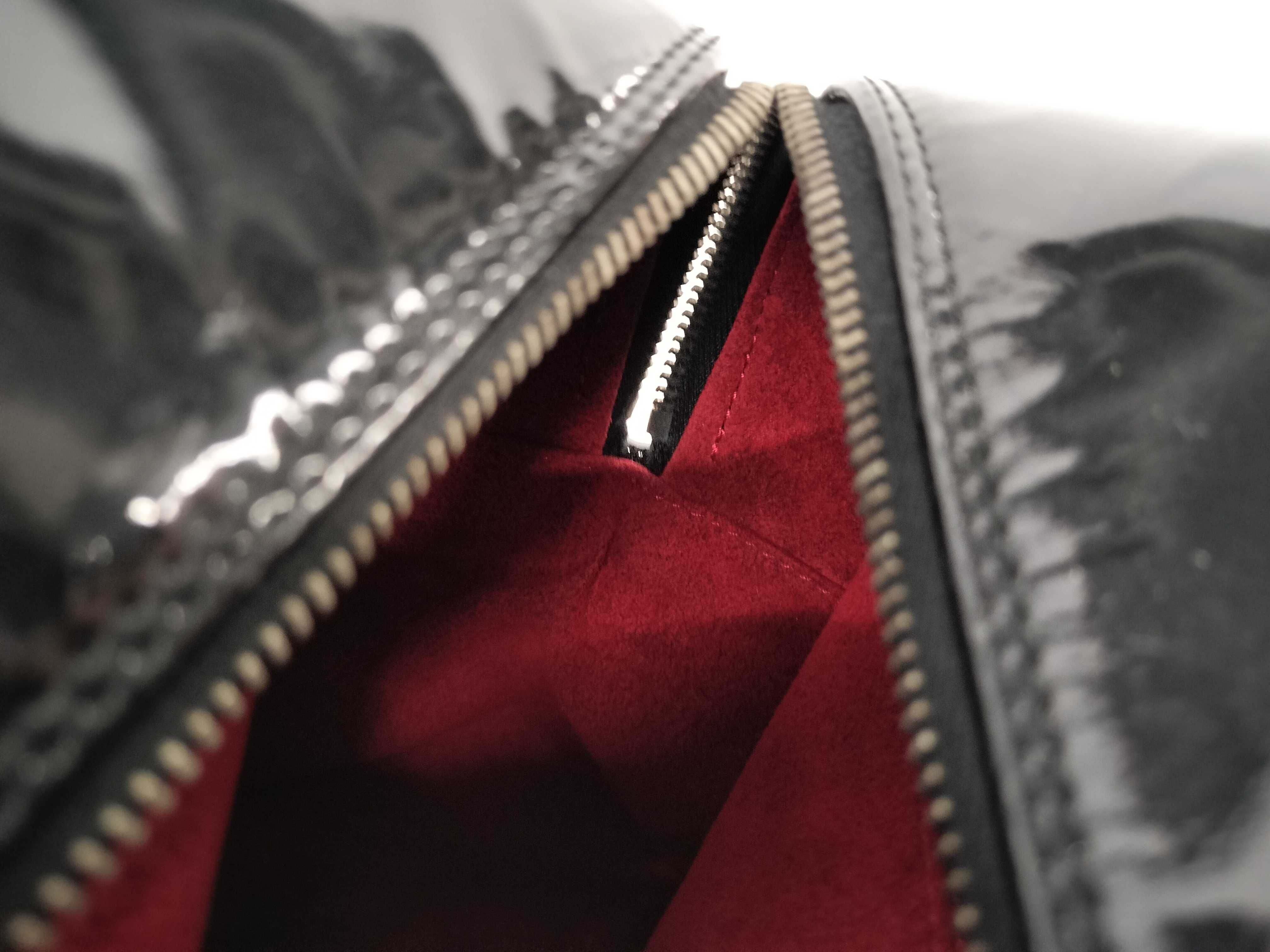 Chocolate Bar Patent Leather Handbag — view 12