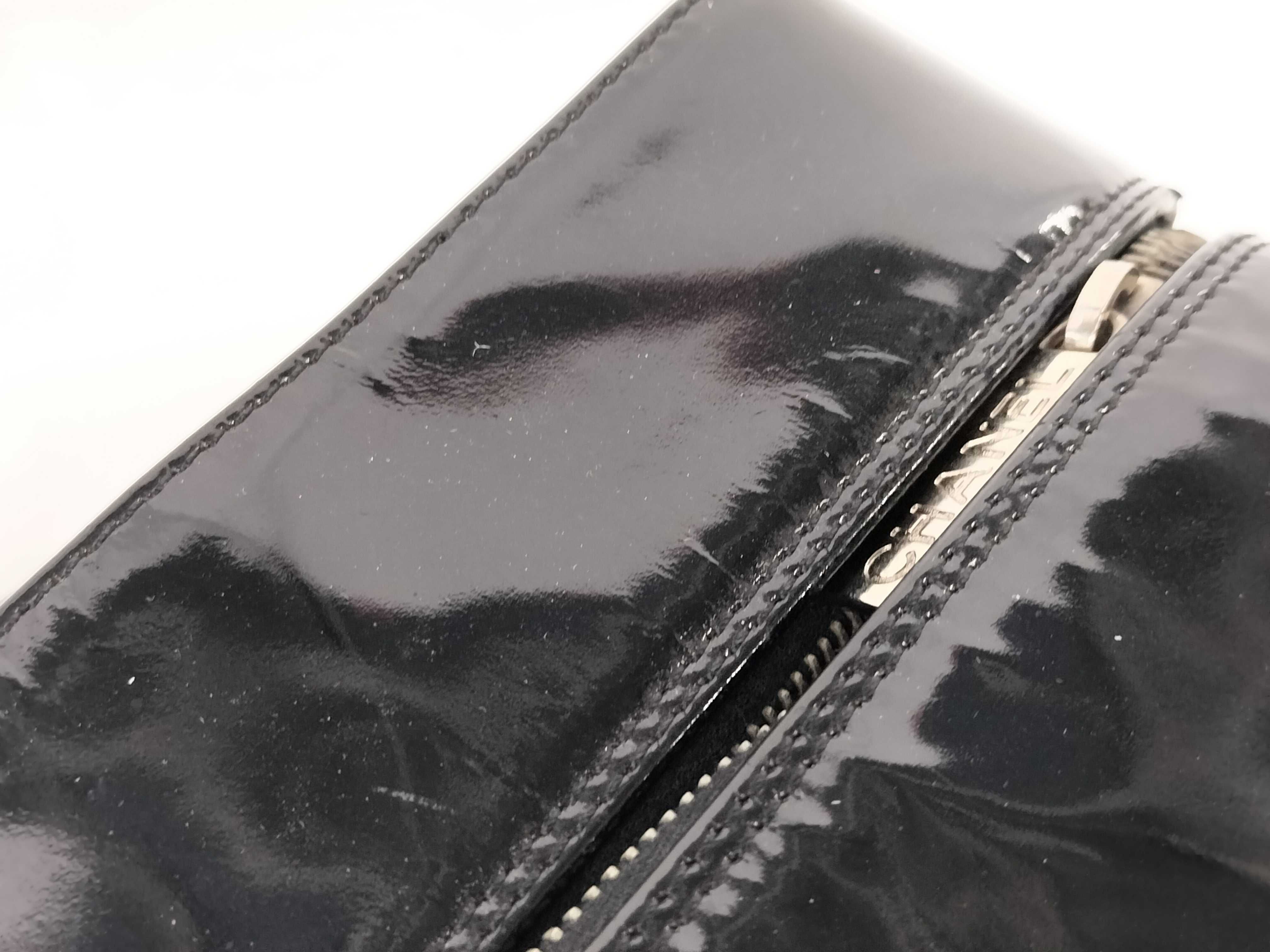 Chocolate Bar Patent Leather Handbag — view 8