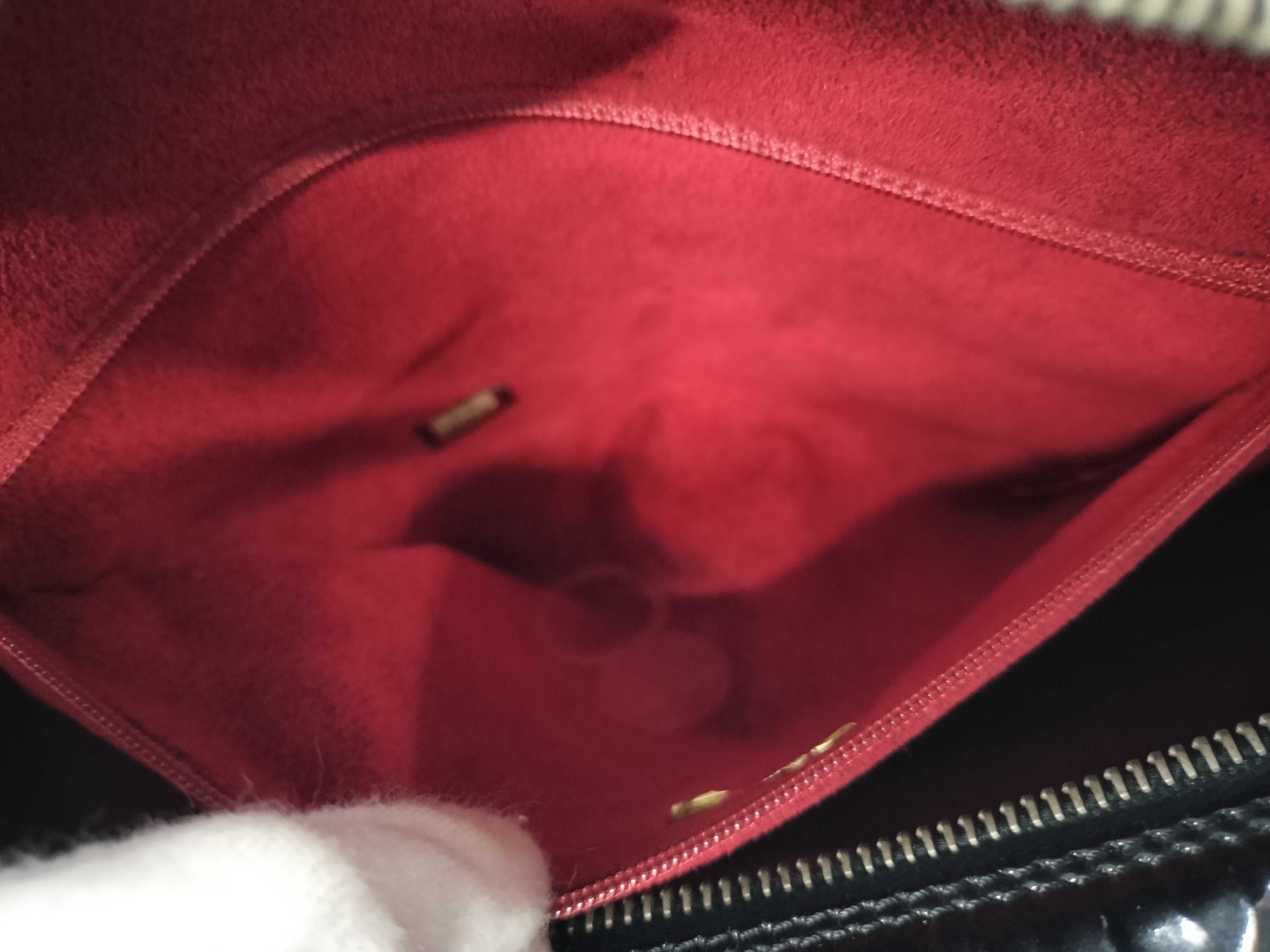 Chocolate Bar Patent Leather Handbag — view 10