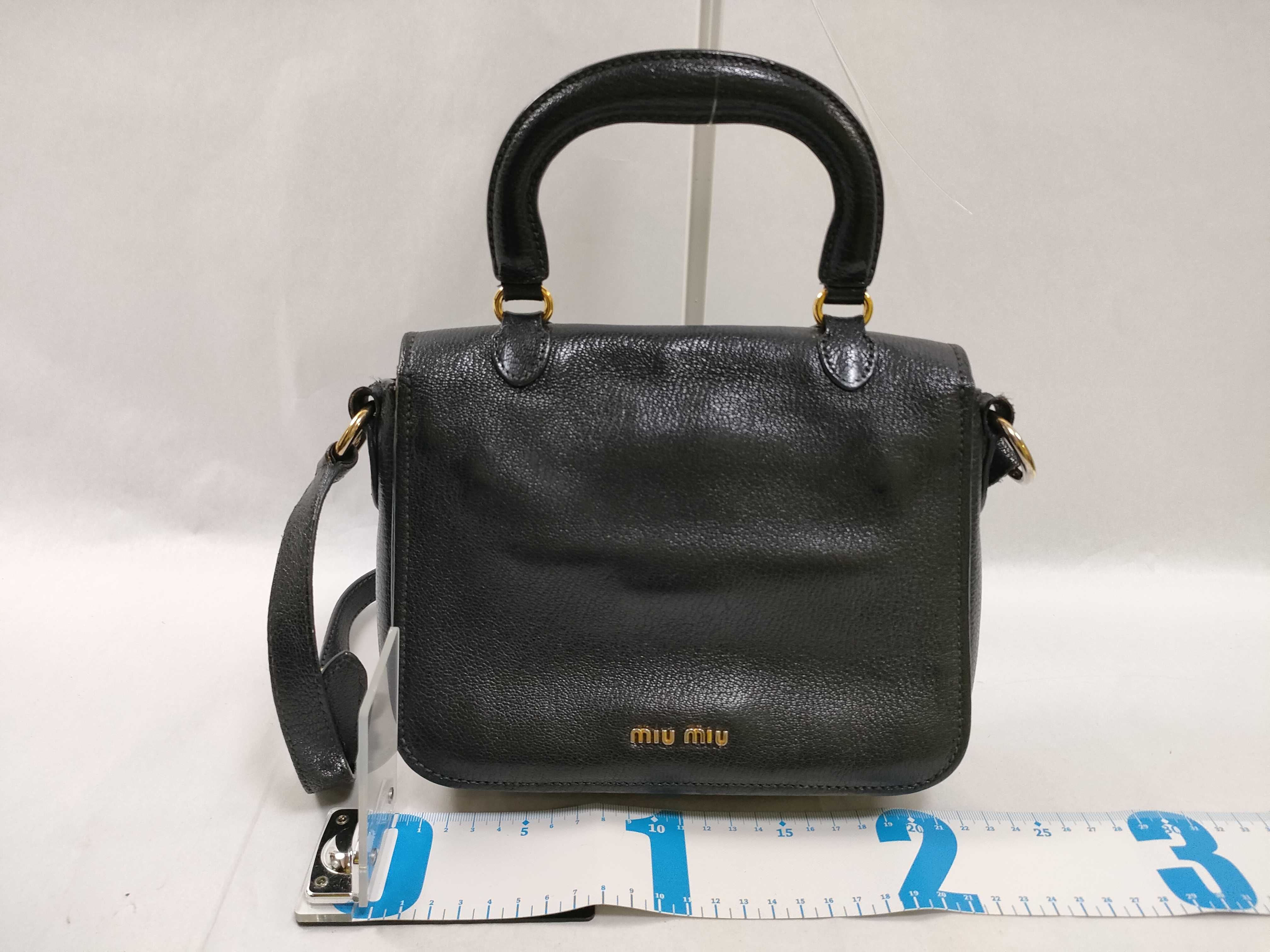 Shoulder Bag, Leather, Black Handbag — view 2