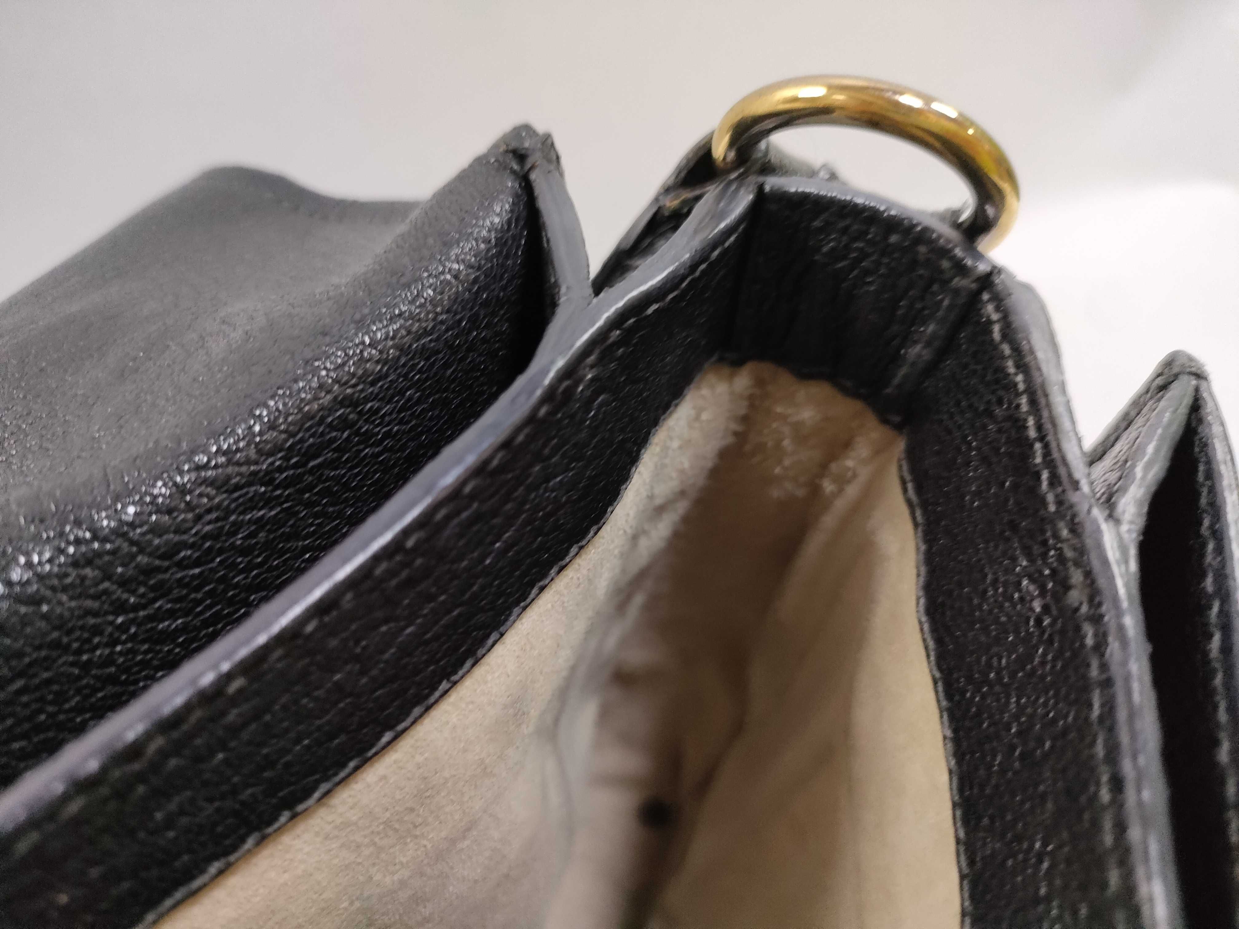 Shoulder Bag, Leather, Black Handbag — view 14