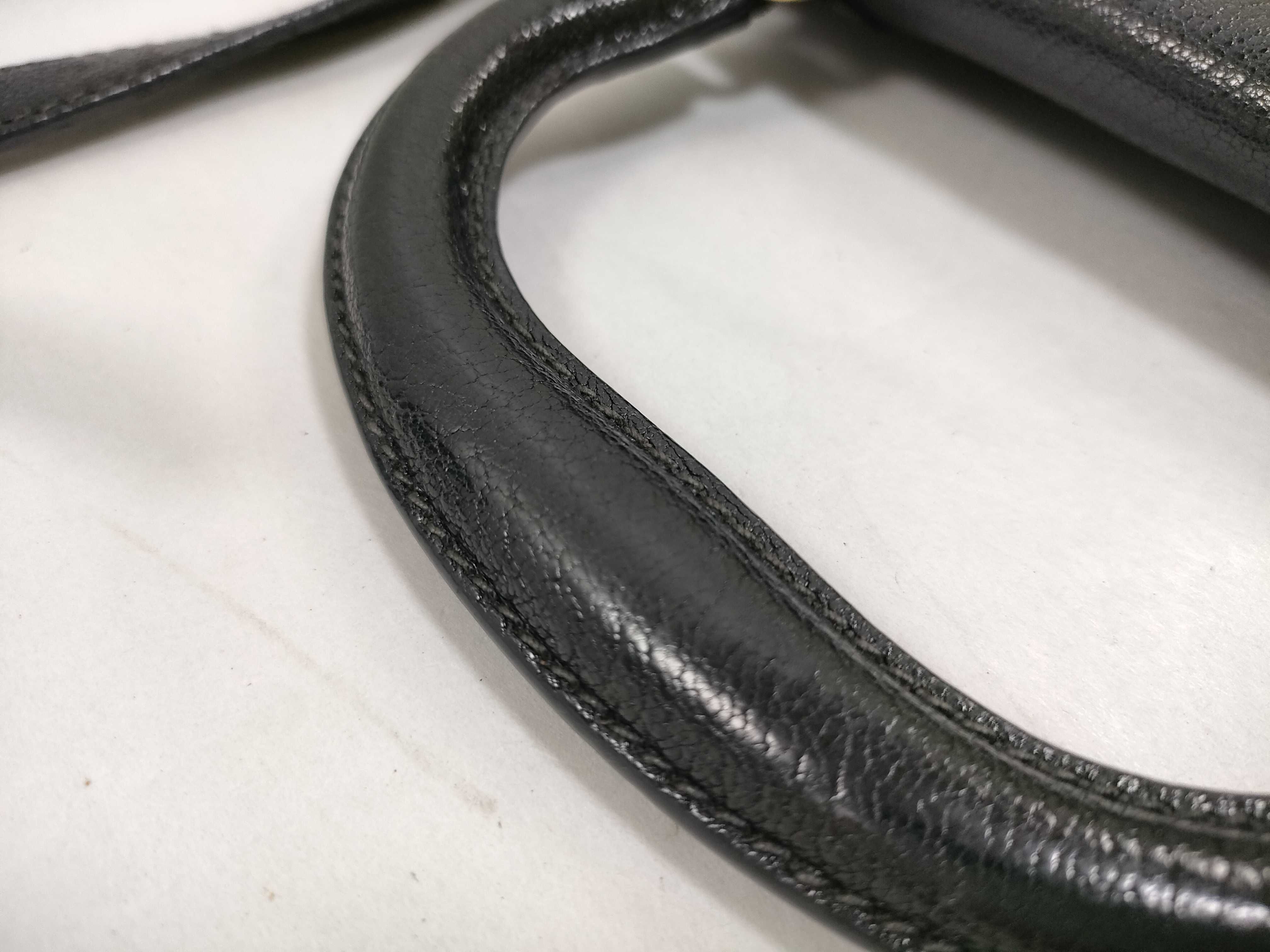 Shoulder Bag, Leather, Black Handbag — view 4