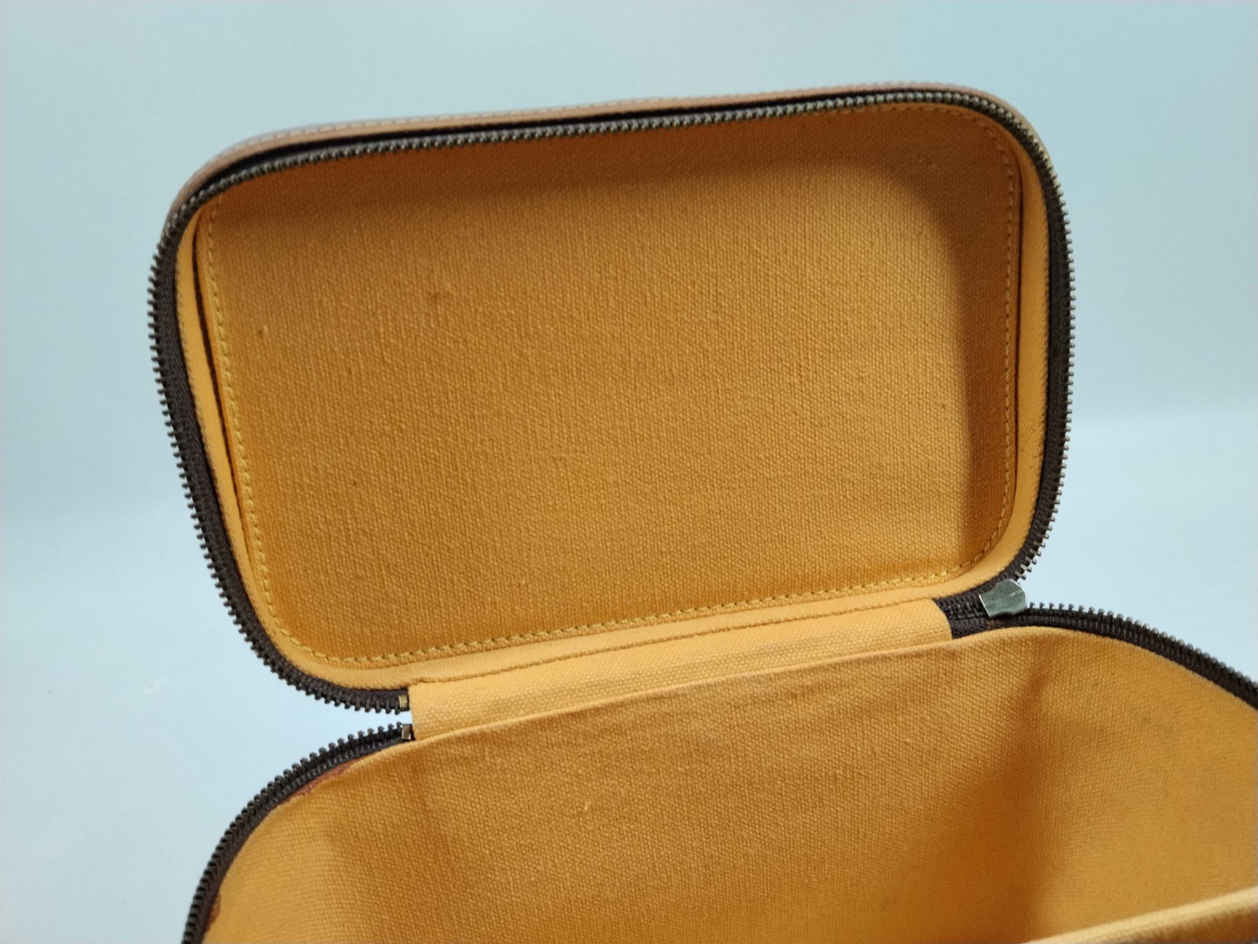 Suede x Leather Vanity Bag Shoulder Bag — view 12