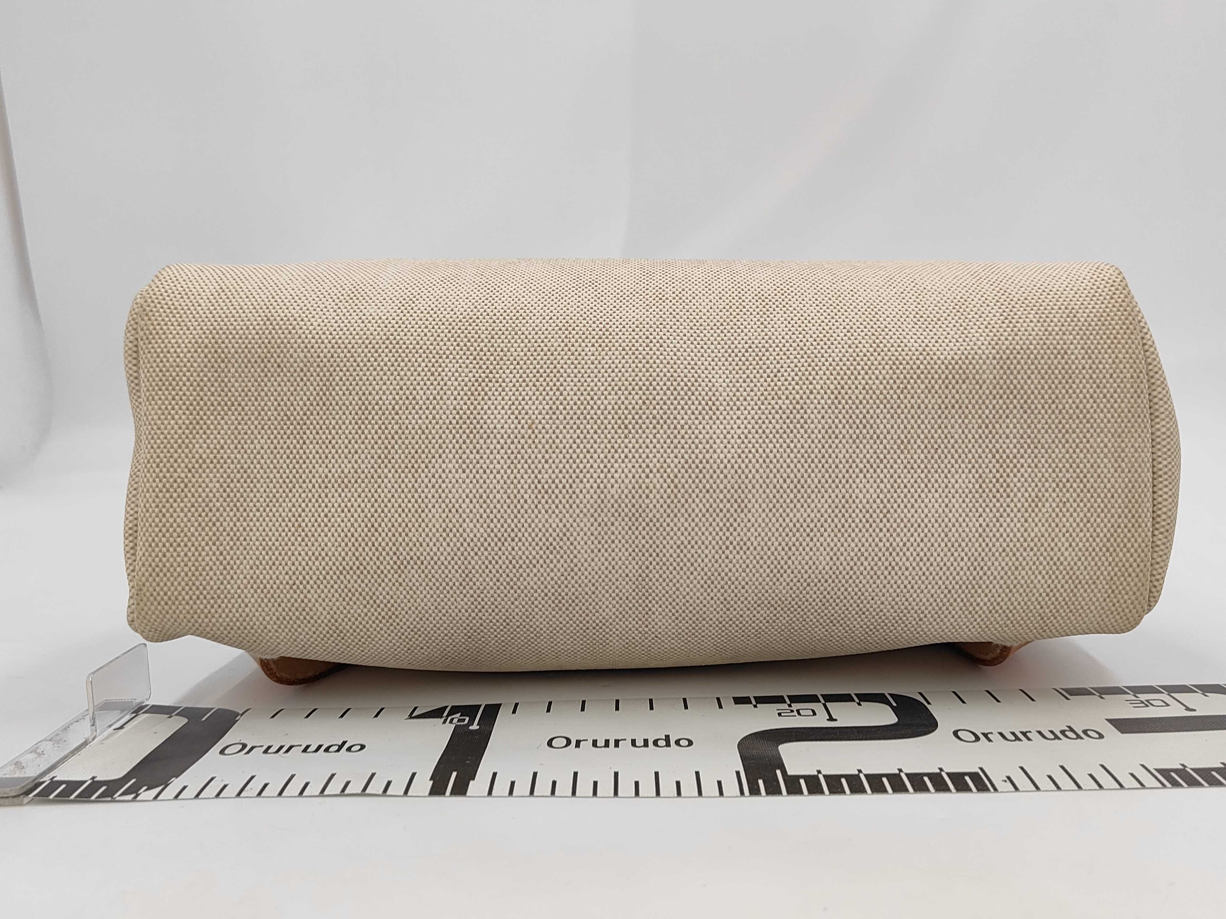 Hermès Herbag Canvas x Leather Handbag — view 3