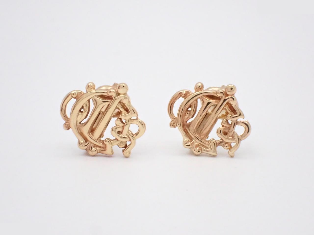 Two-piece set: Necklace and earrings, gold. — view 3