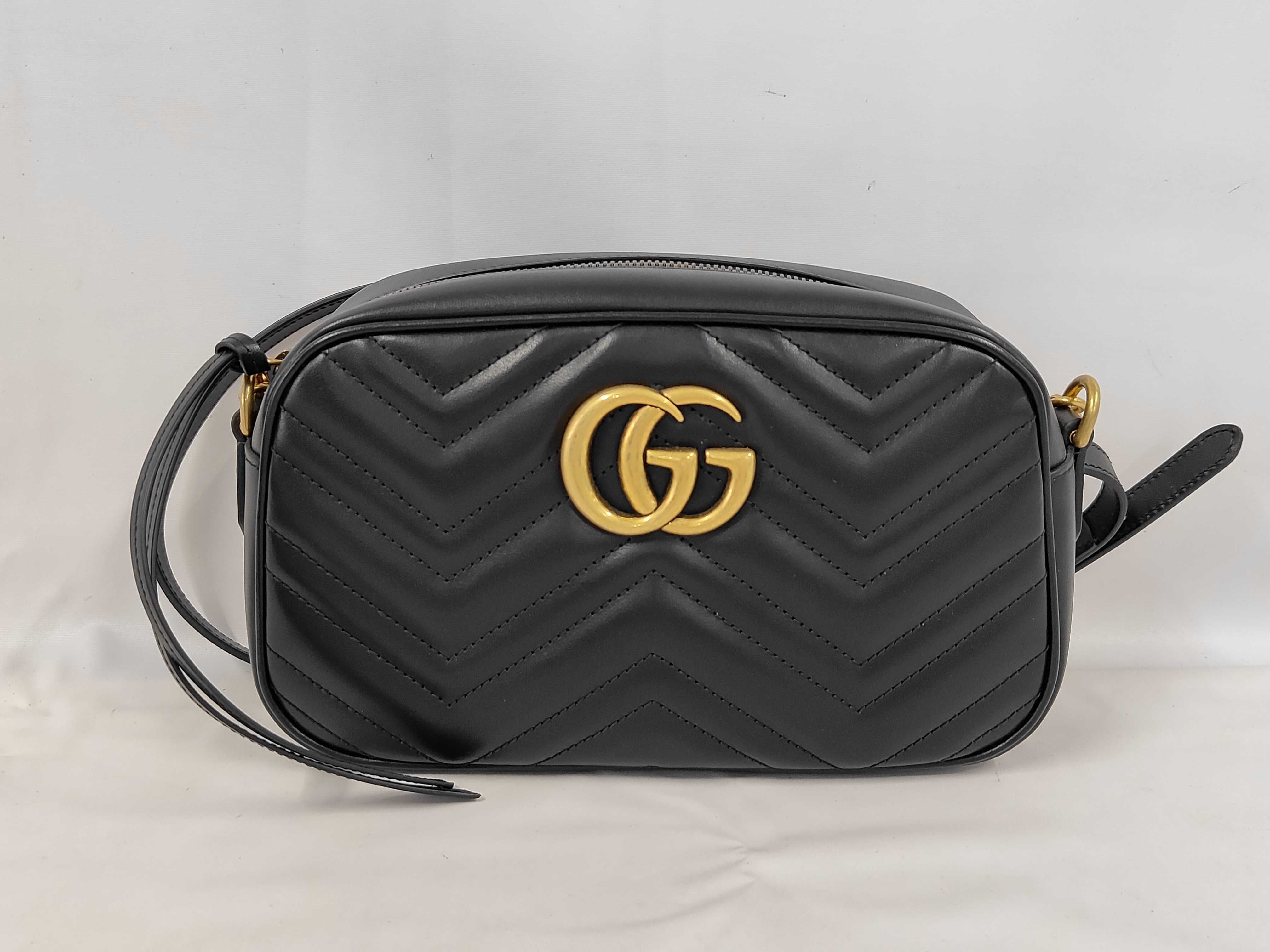 Marmont Leather Chain Shoulder Bag 447632