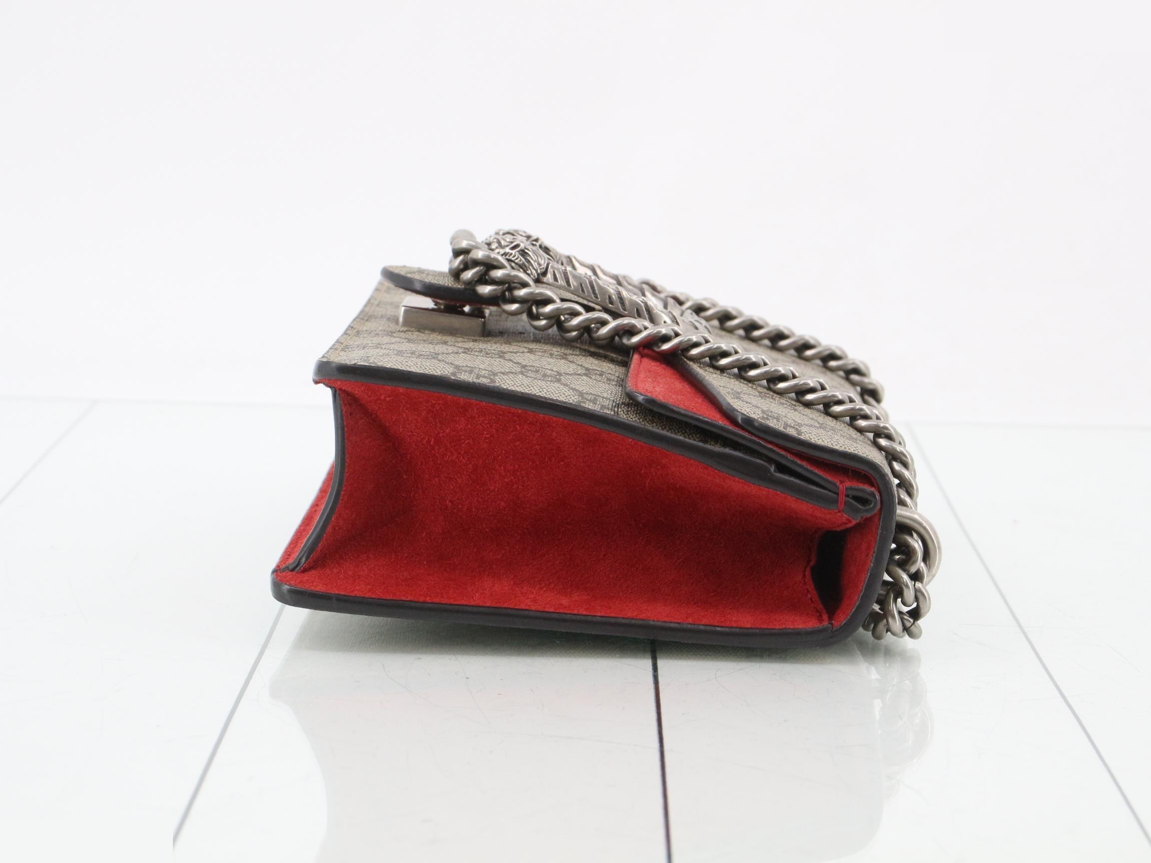 Dionysus GG Supreme Chain Shoulder Bag — view 3