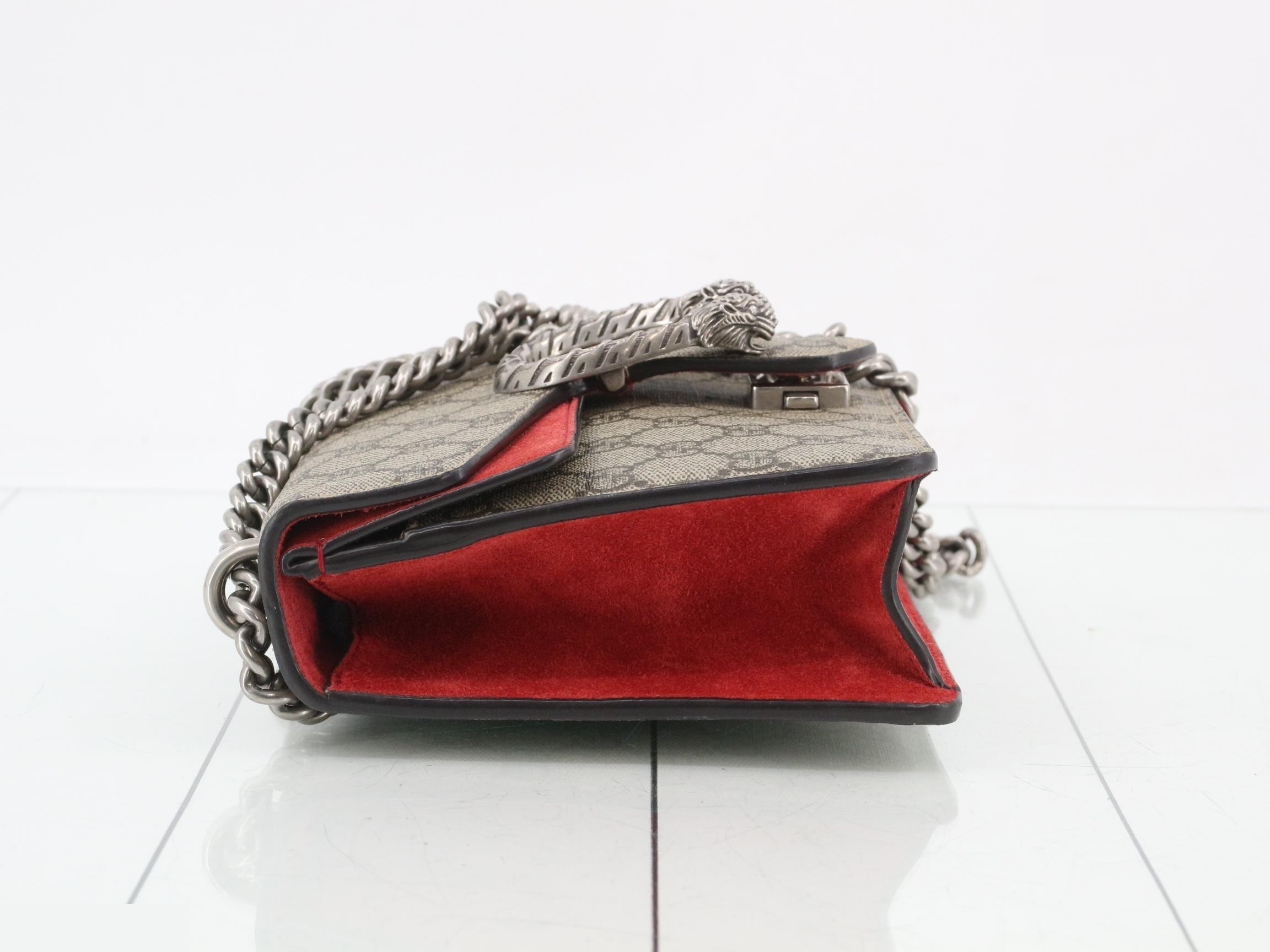 Dionysus GG Supreme Chain Shoulder Bag — view 4