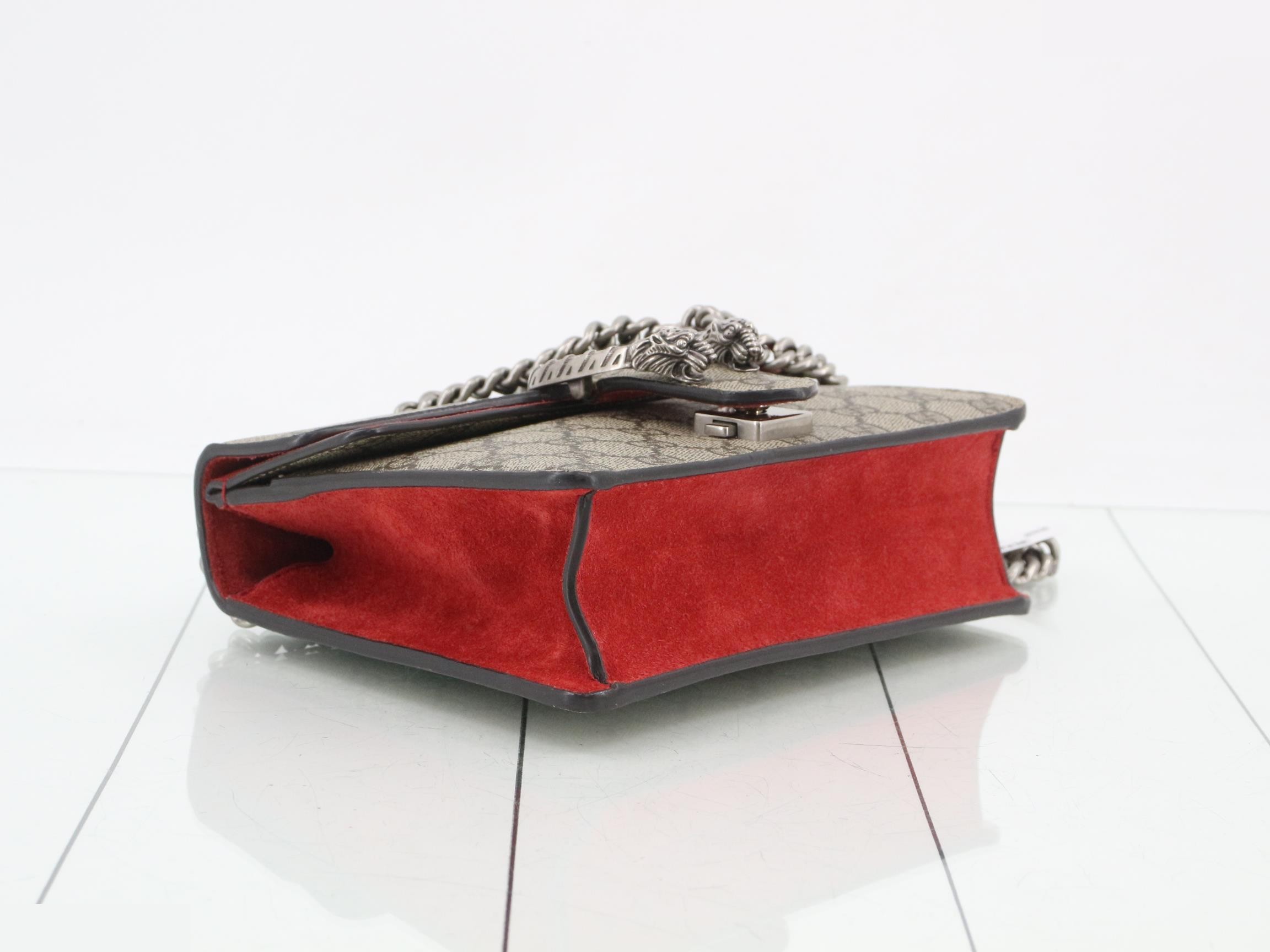 Dionysus GG Supreme Chain Shoulder Bag — view 5