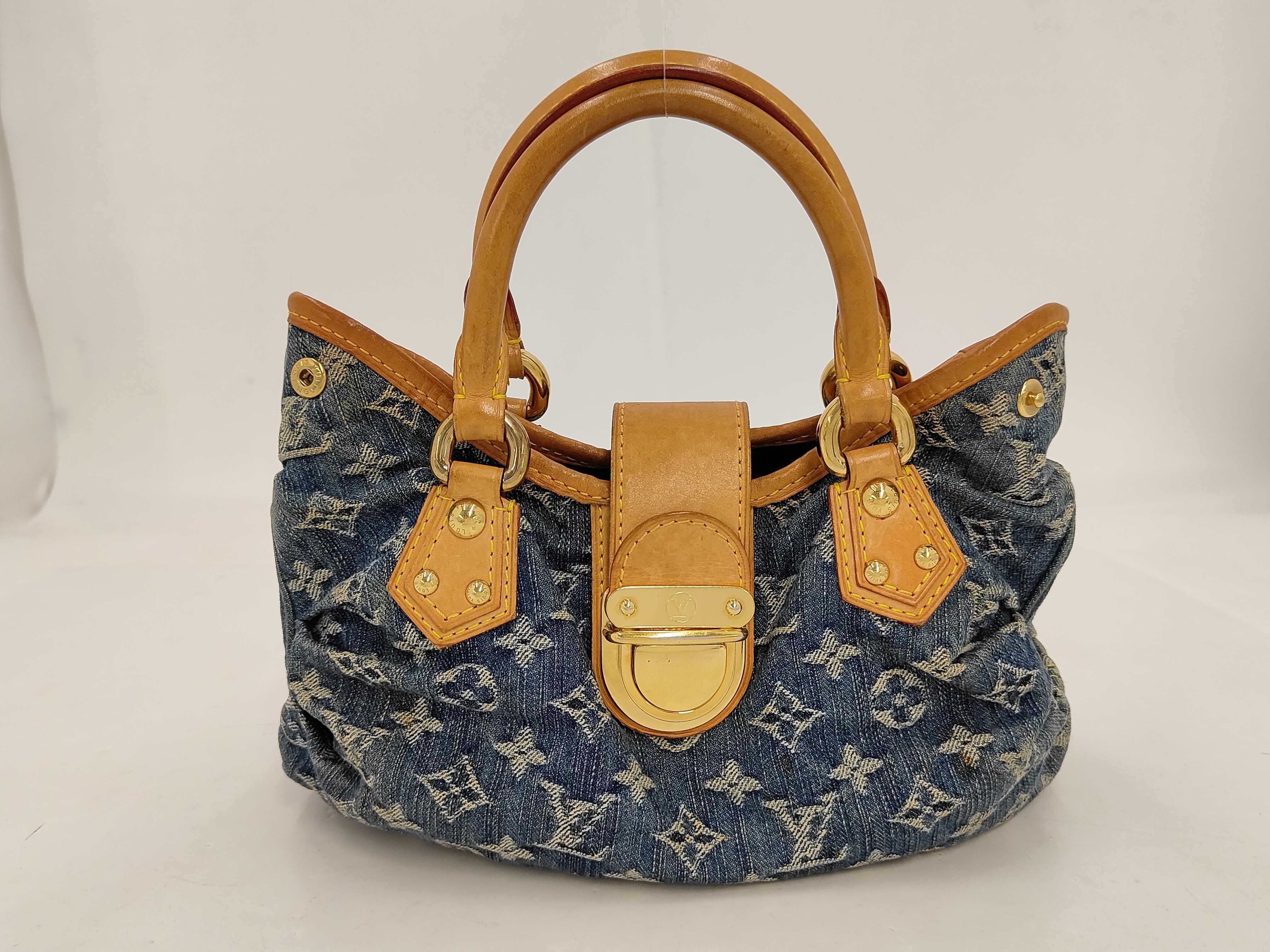 Mini Pretty Denim Monogram Handbag