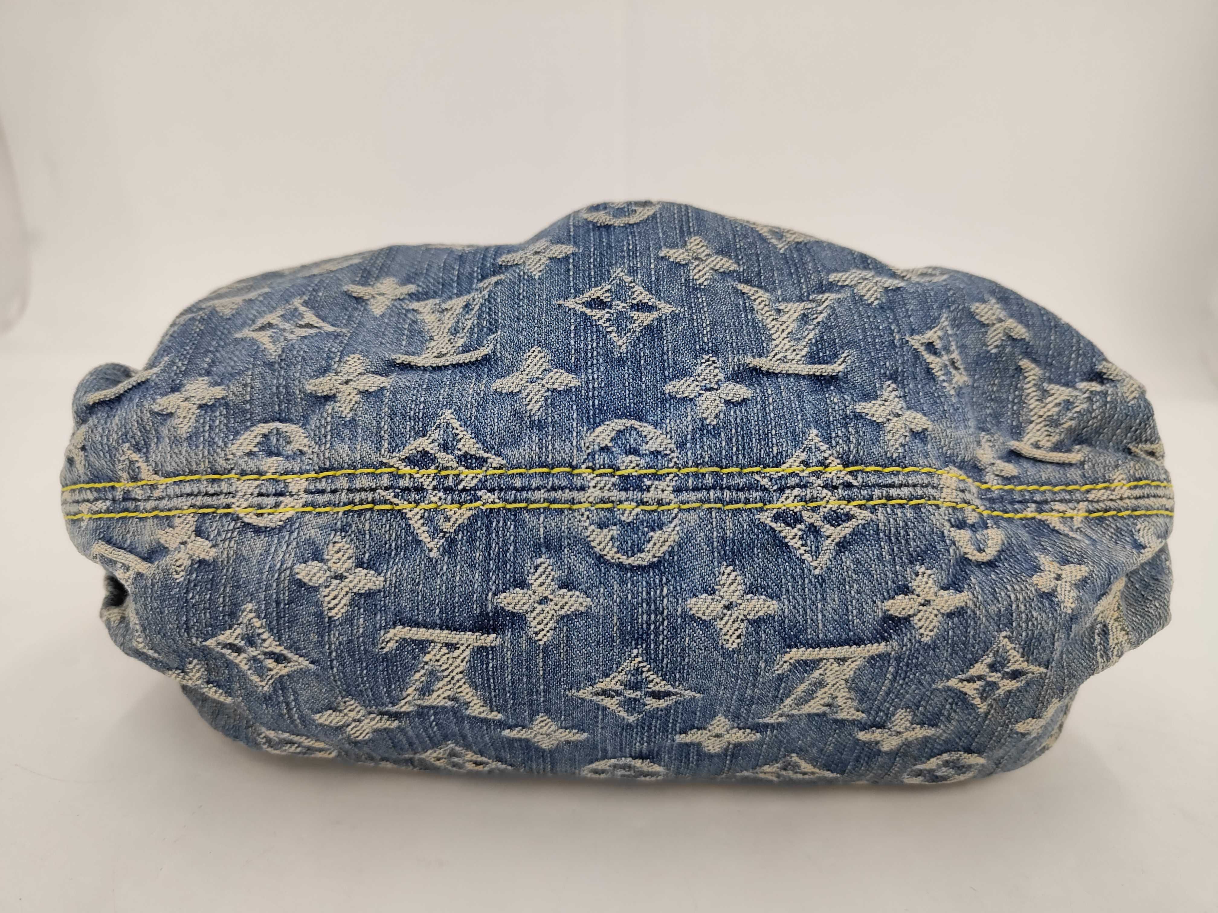 Mini Pretty Denim Monogram Handbag — view 6