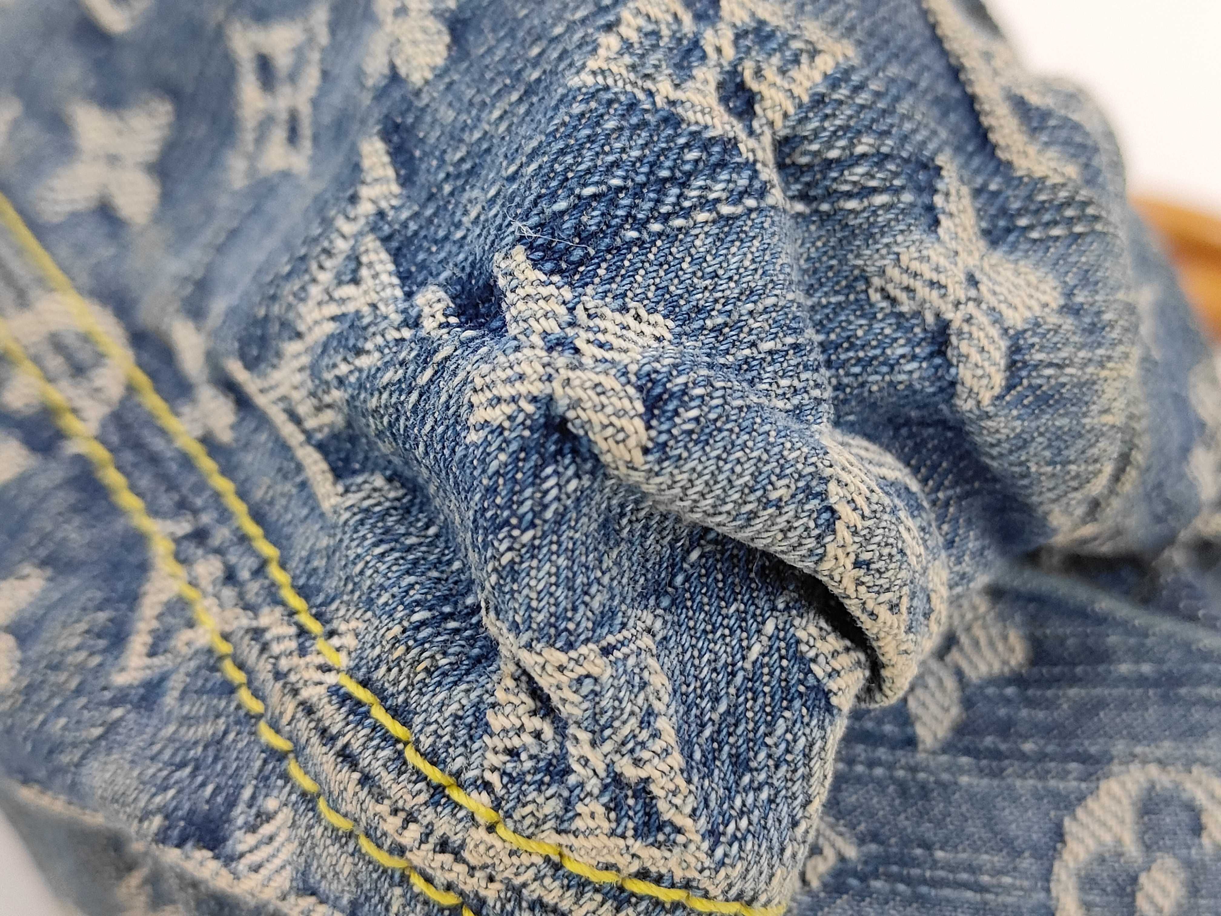 Mini Pretty Denim Monogram Handbag — view 7