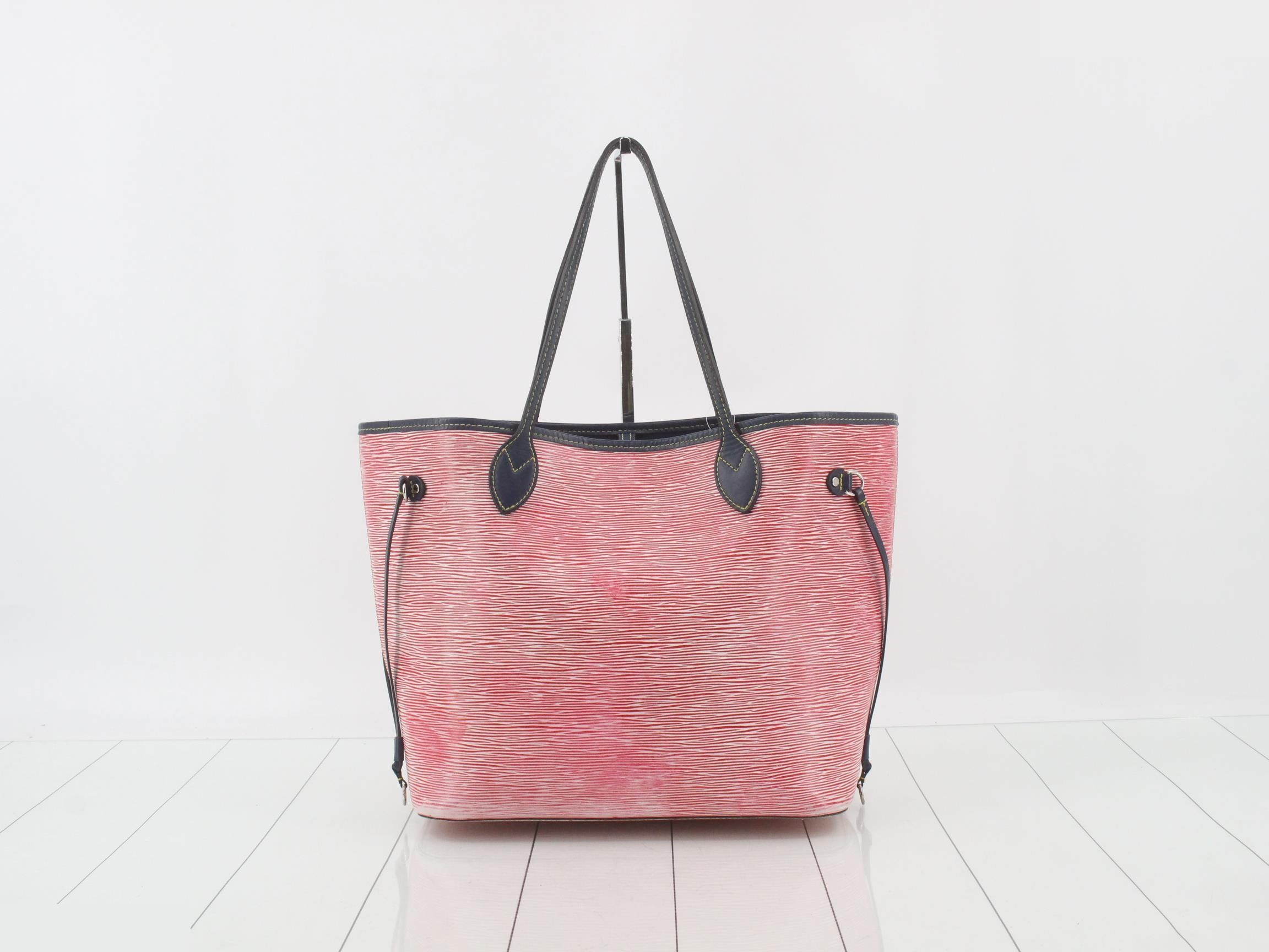 Denim Neverfull MM Epi Red — view 2