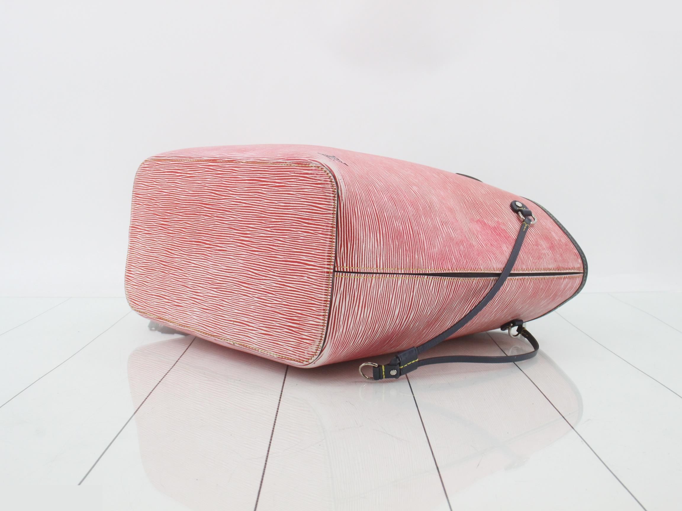 Denim Neverfull MM Epi Red — view 6
