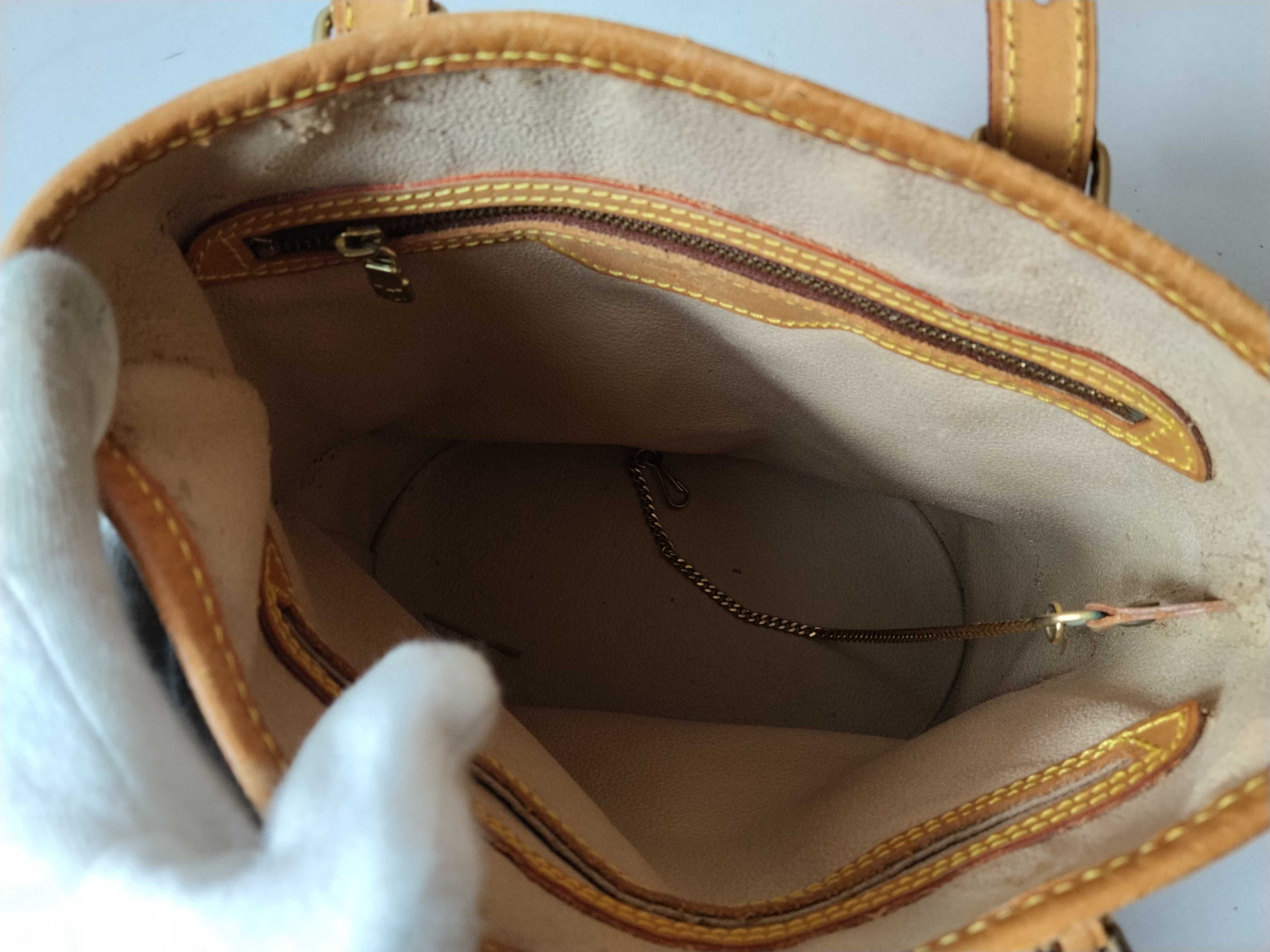 Monogram M42238 Petite Bucket Handbag (without pouch) — view 9