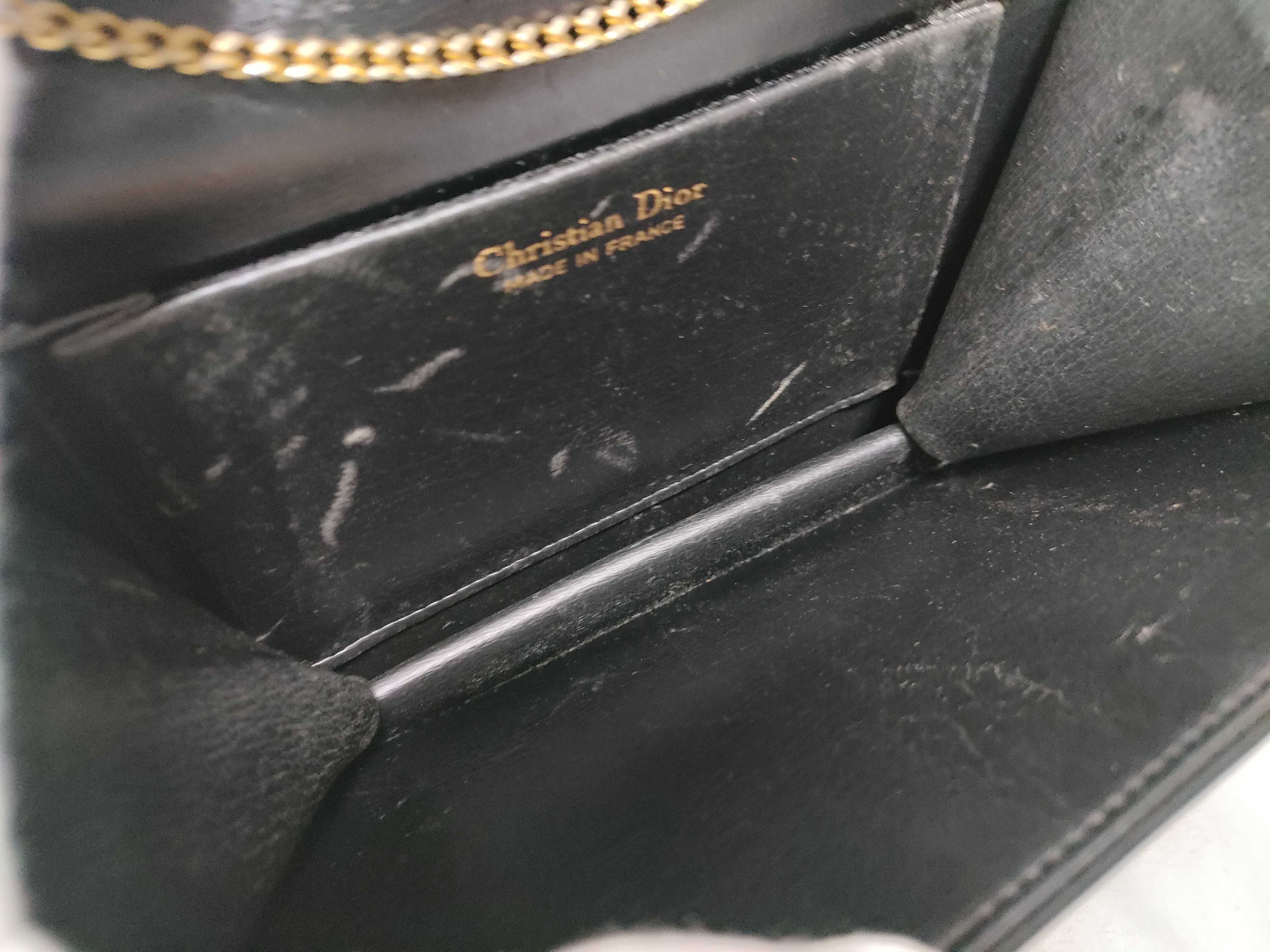 Leather Mini Chain Shoulder Bag — view 14