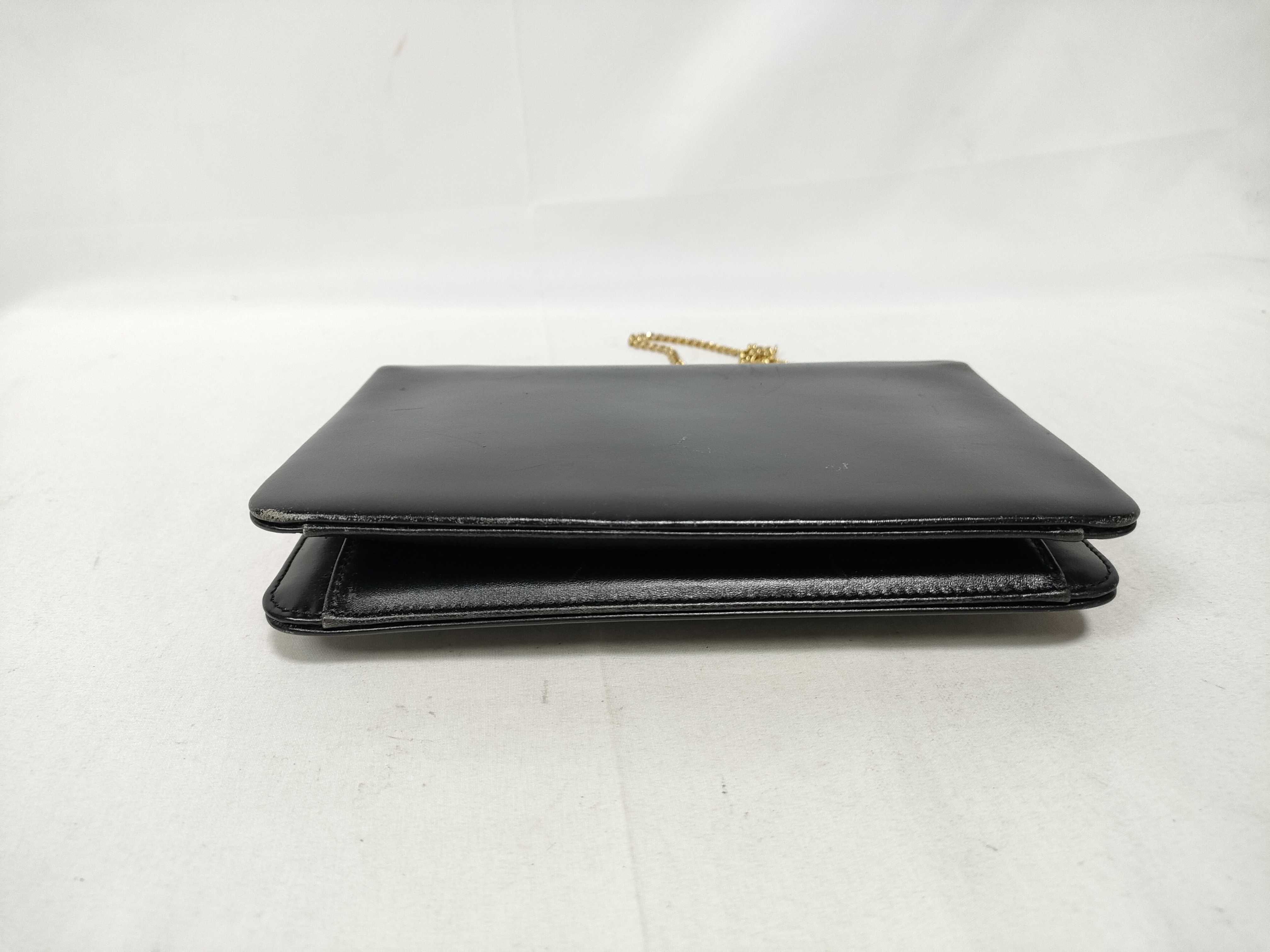 Leather Mini Chain Shoulder Bag — view 3