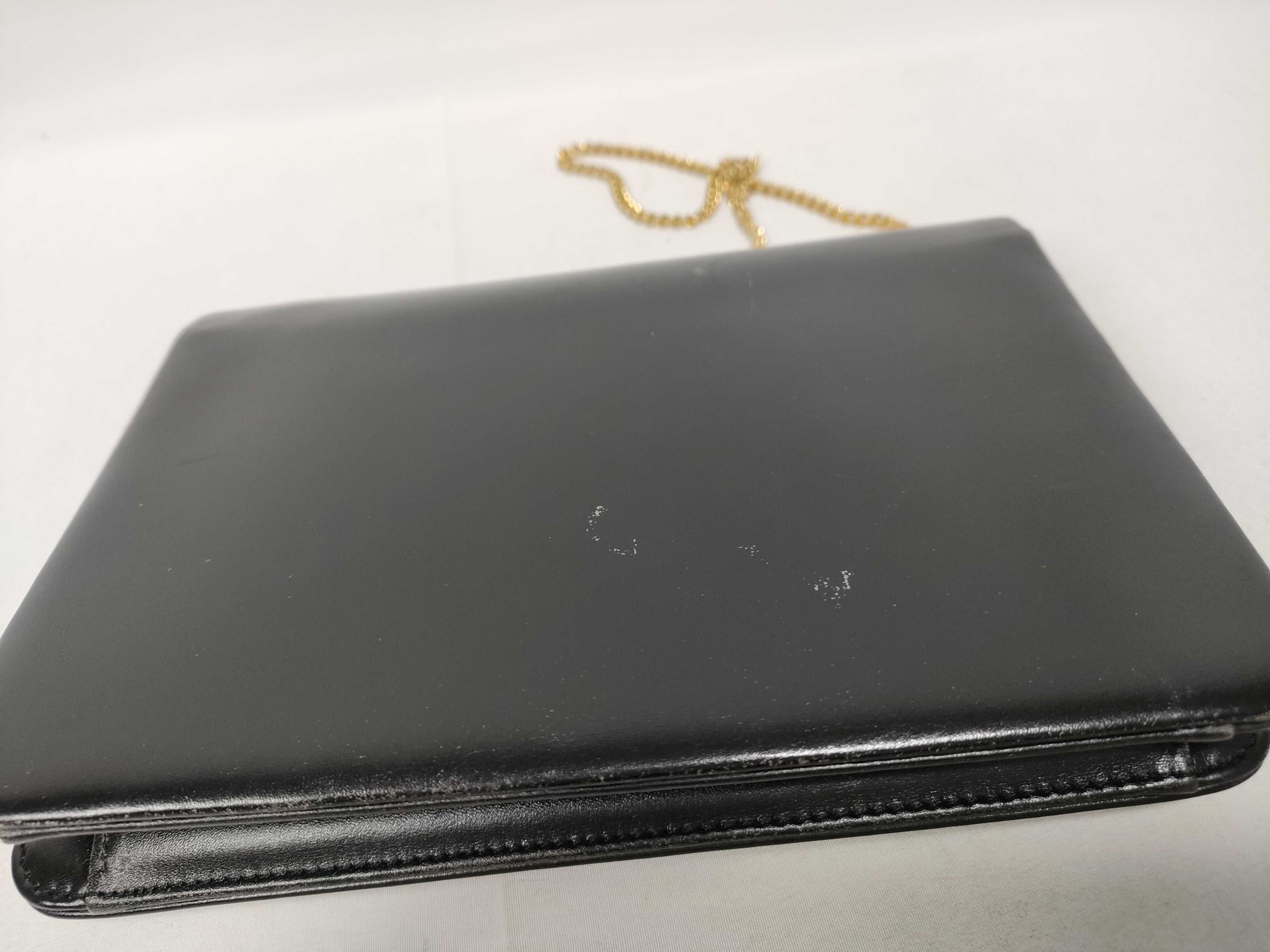 Leather Mini Chain Shoulder Bag — view 5