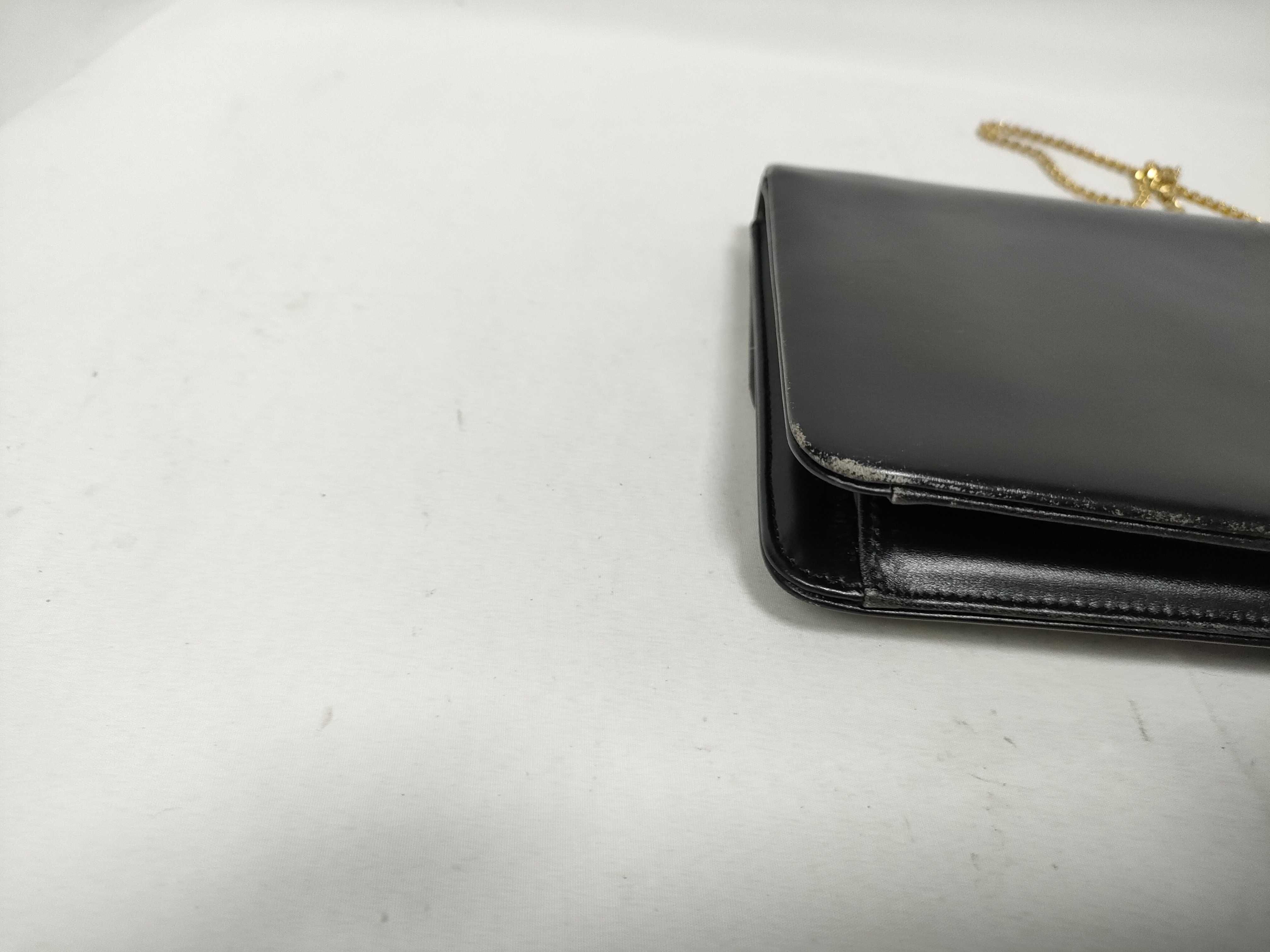 Leather Mini Chain Shoulder Bag — view 6