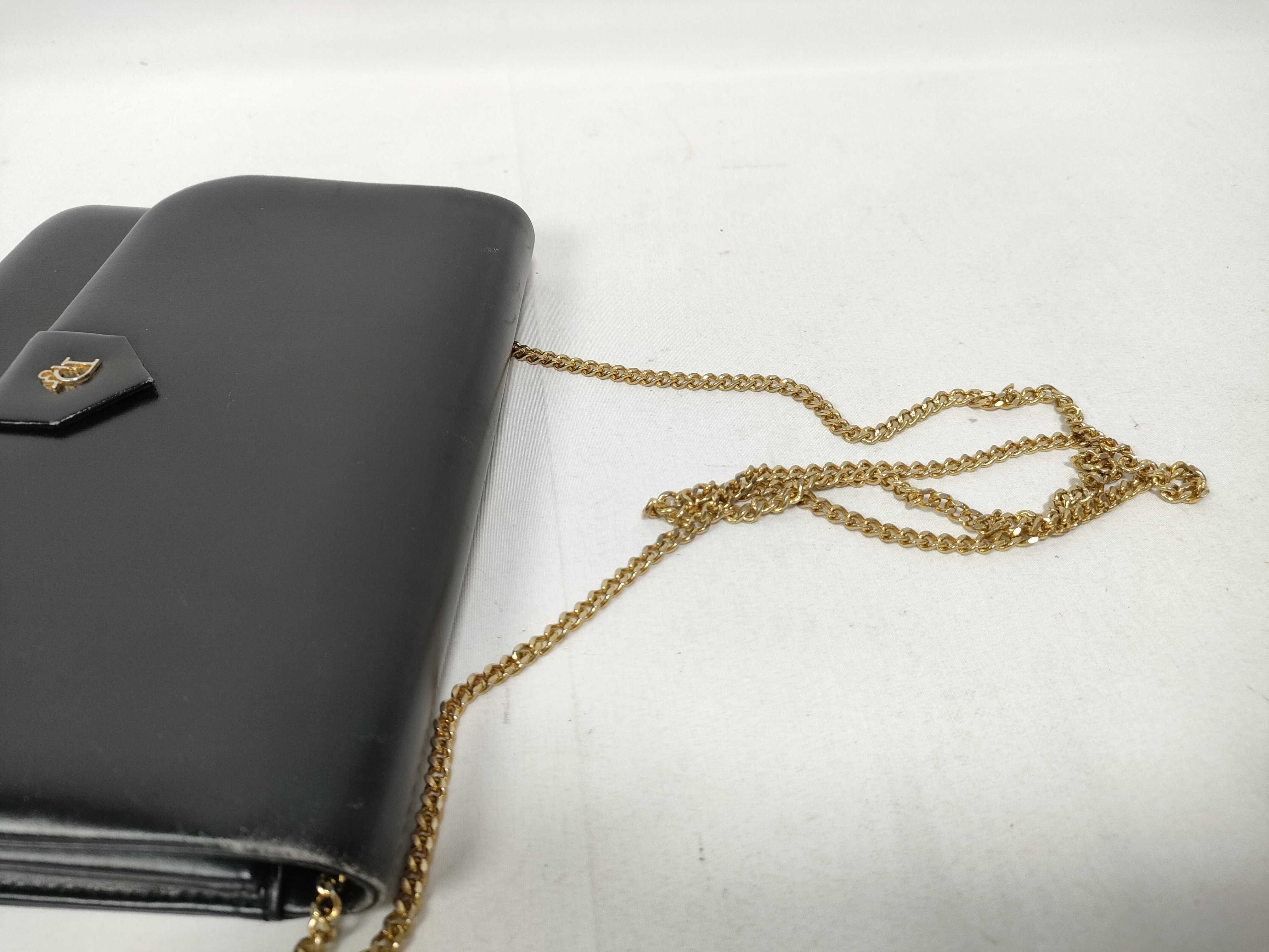 Leather Mini Chain Shoulder Bag — view 8