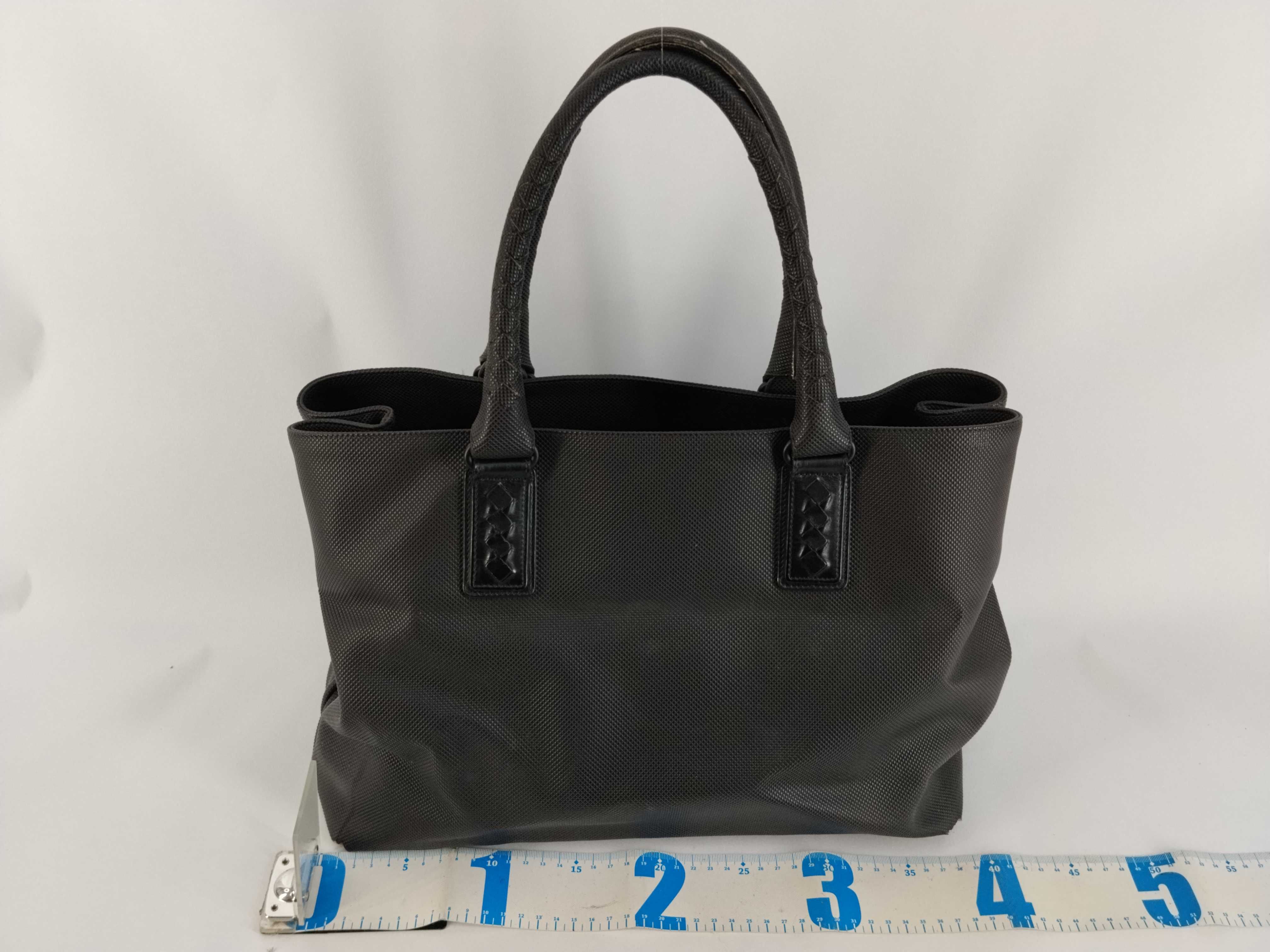 Tote Bag, Leather, Black, Marco Polo Tote Bag — view 2