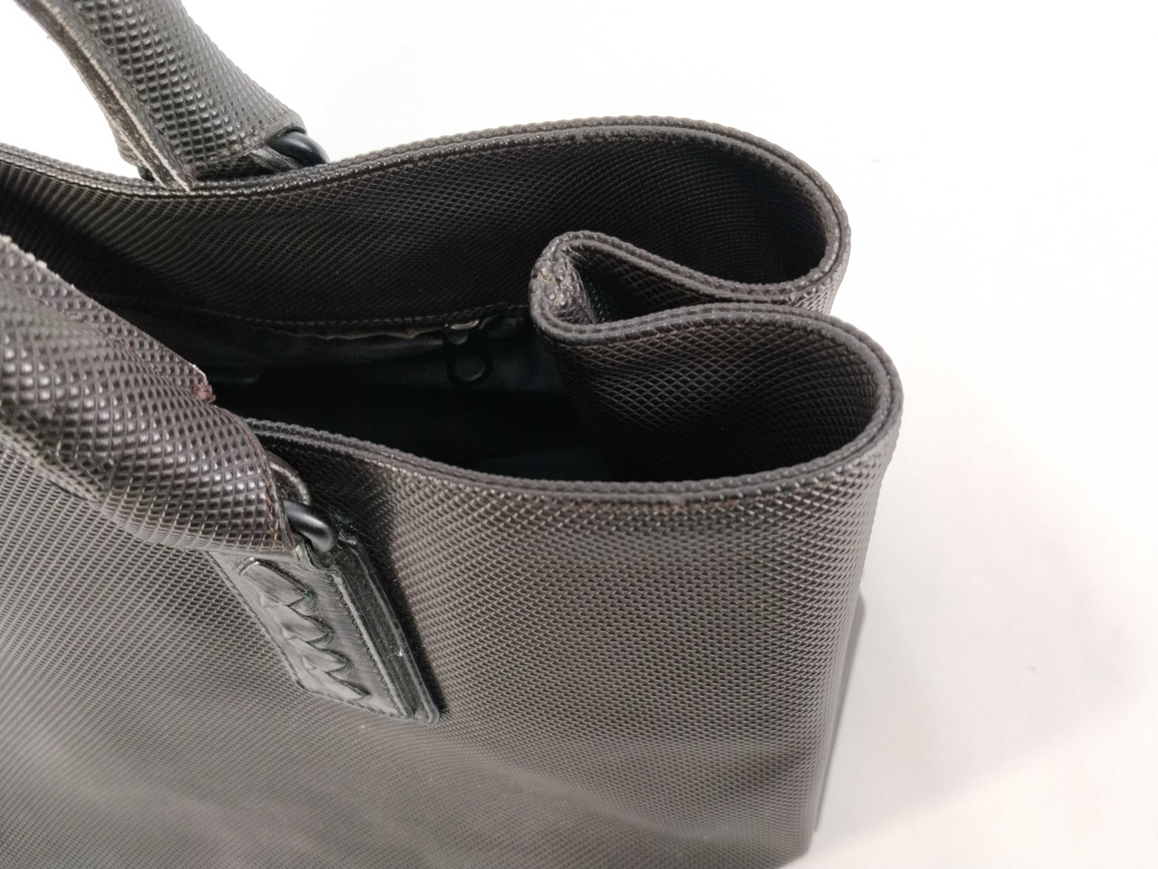 Tote Bag, Leather, Black, Marco Polo Tote Bag — view 8