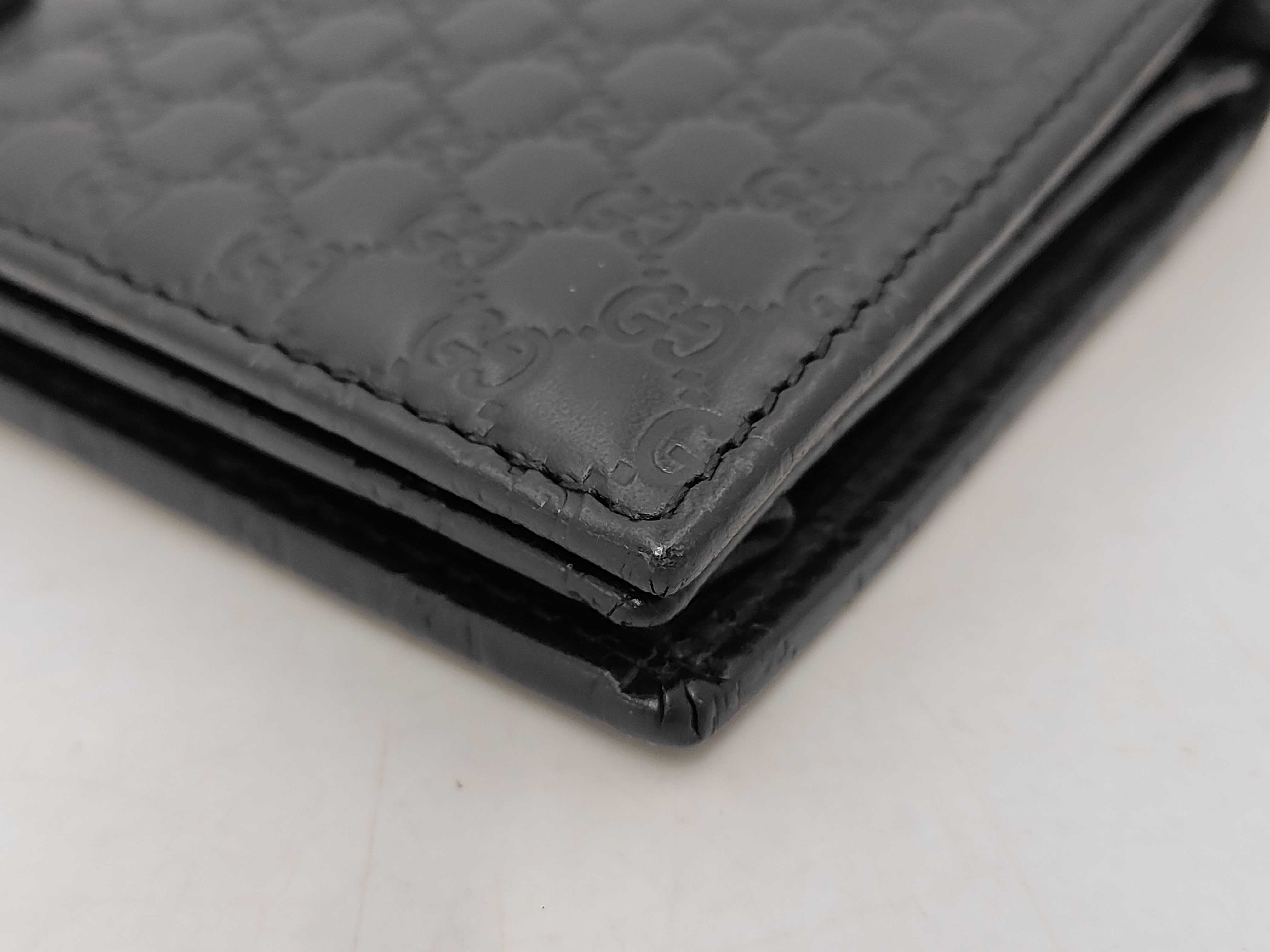 BAG GG MICROSHIMA 466507 SHOULDER WALLET BLACK — view 3