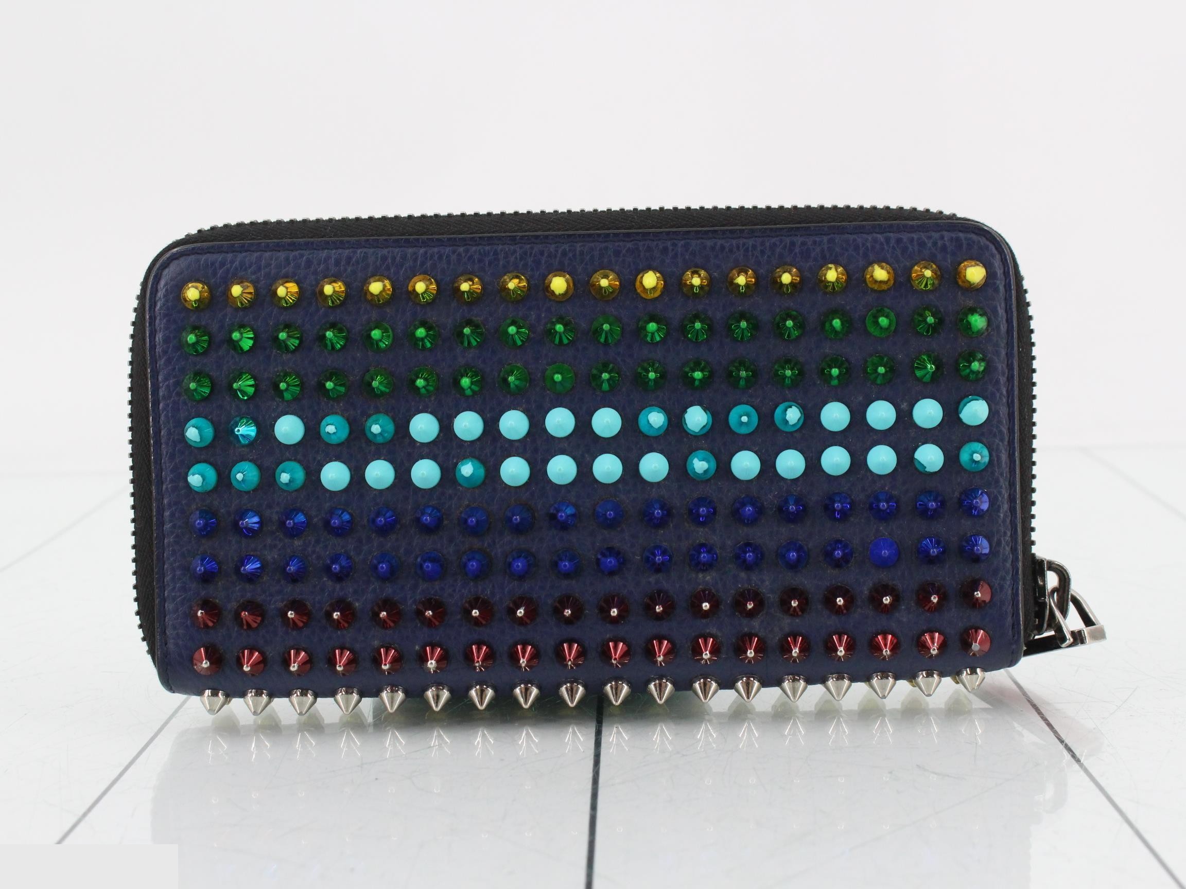 Panettone Studded Round Zip Long Wallet — view 2