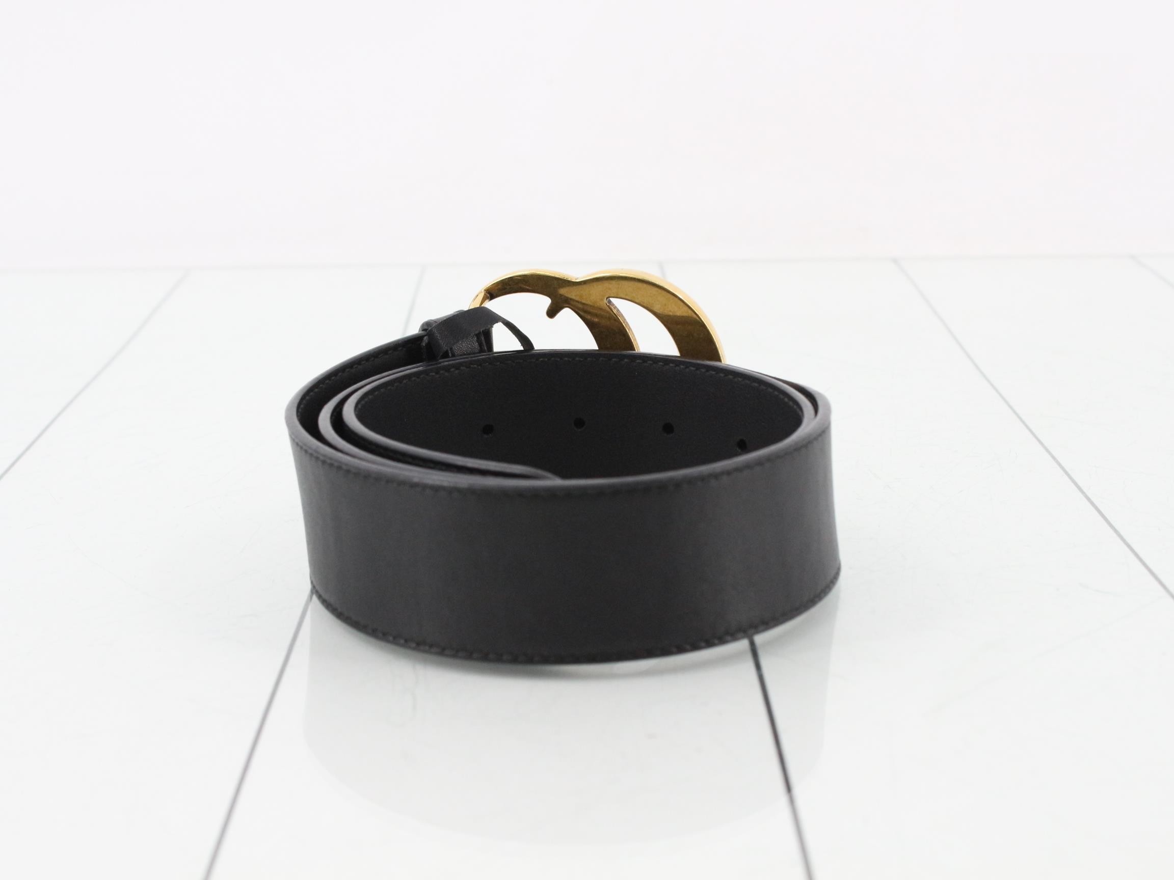 GG Marmont Leather Belt — view 2