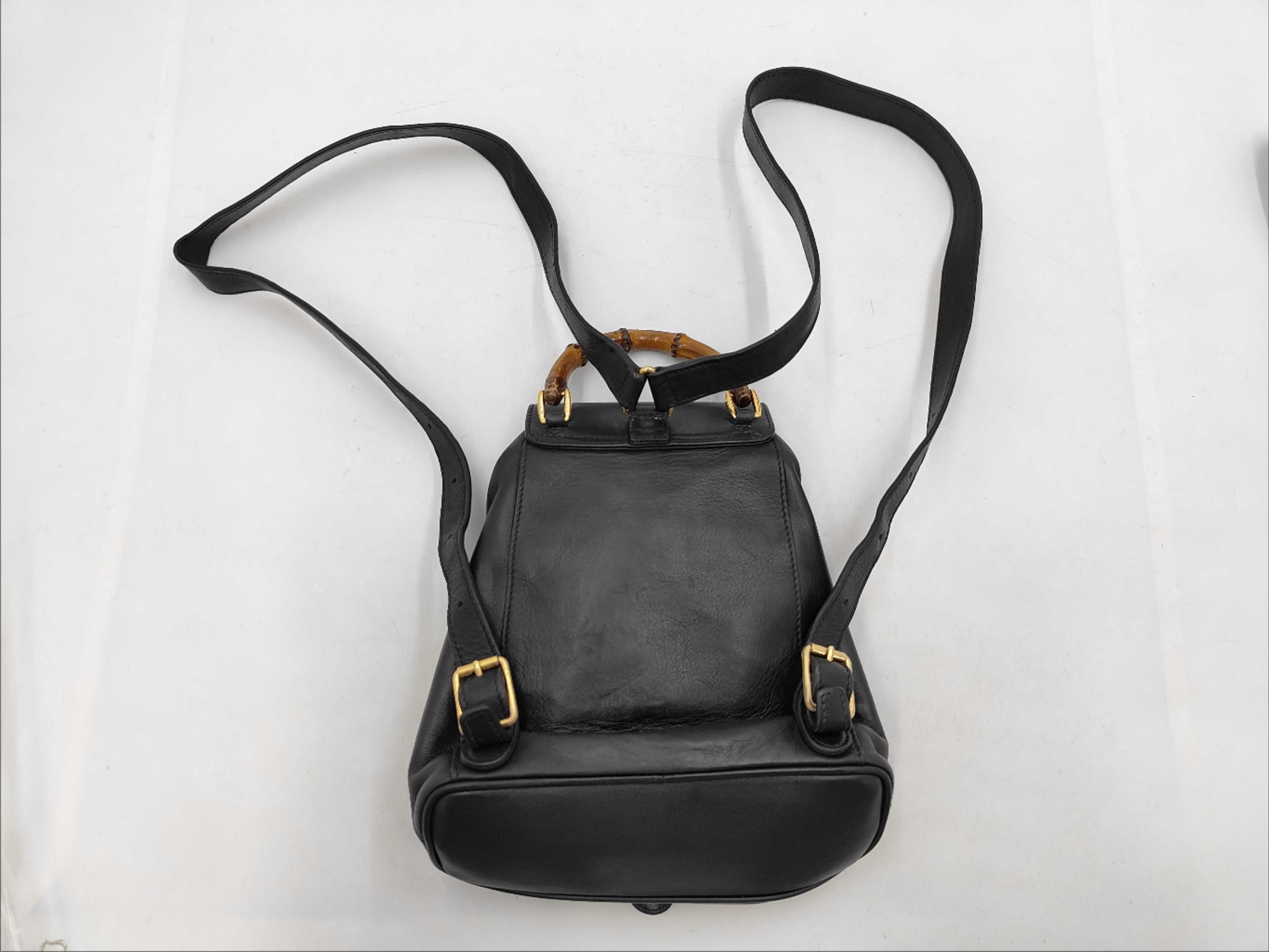 Bamboo Leather Mini Backpack — view 3