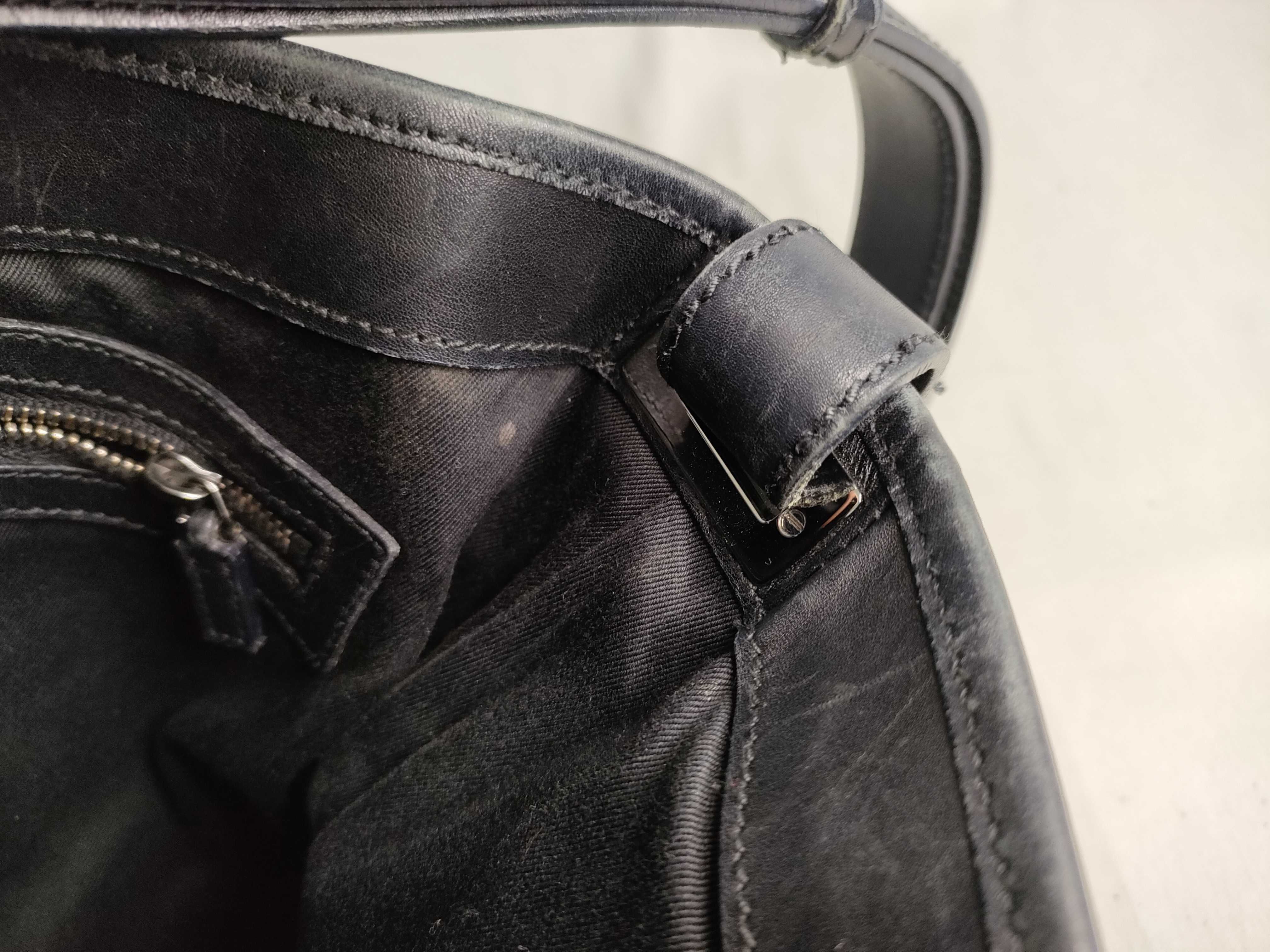 GG Canvas One-Shoulder Bag, Black Shoulder Bag — view 9