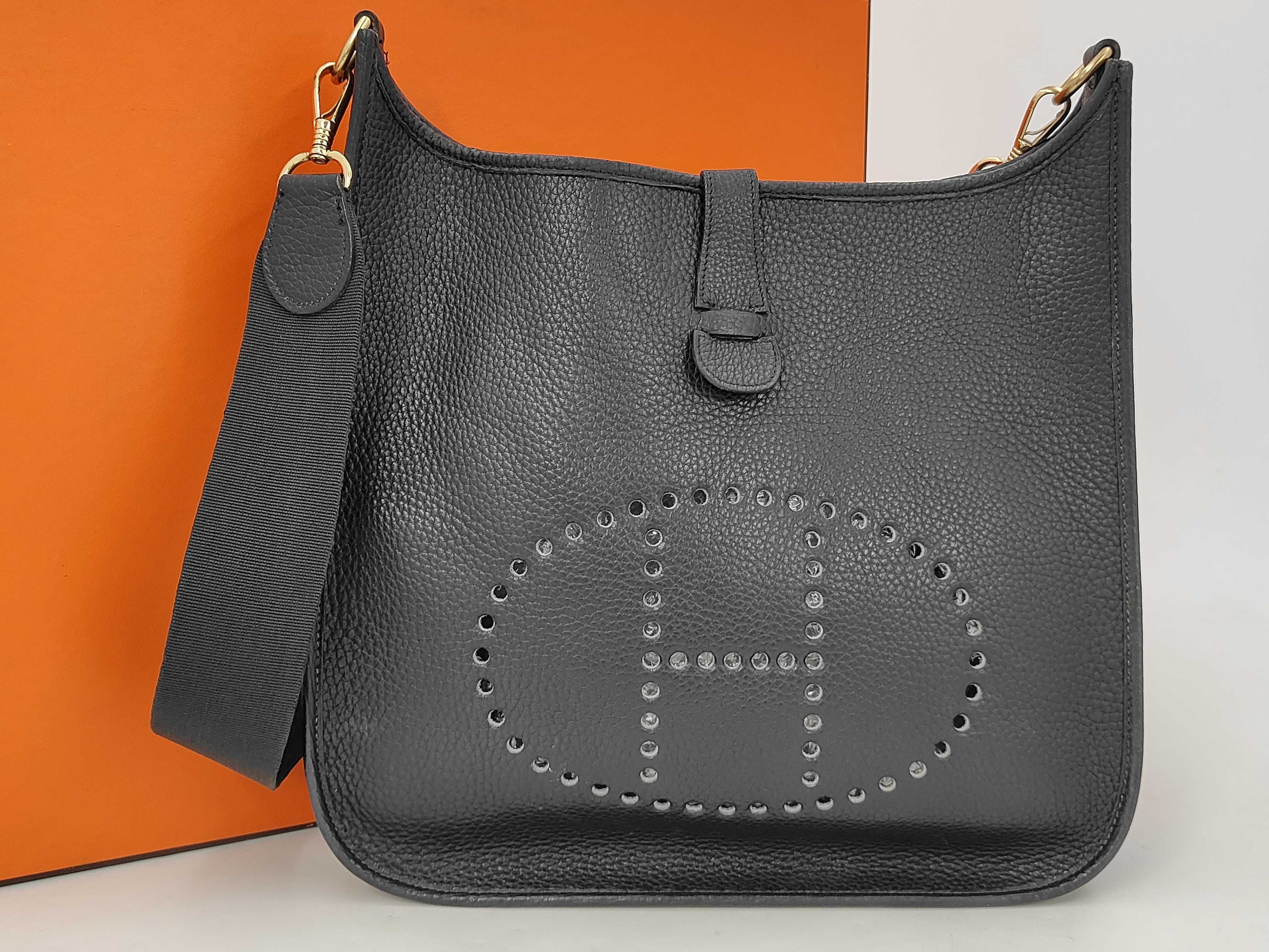 Evelyne Leather Shoulder Bag