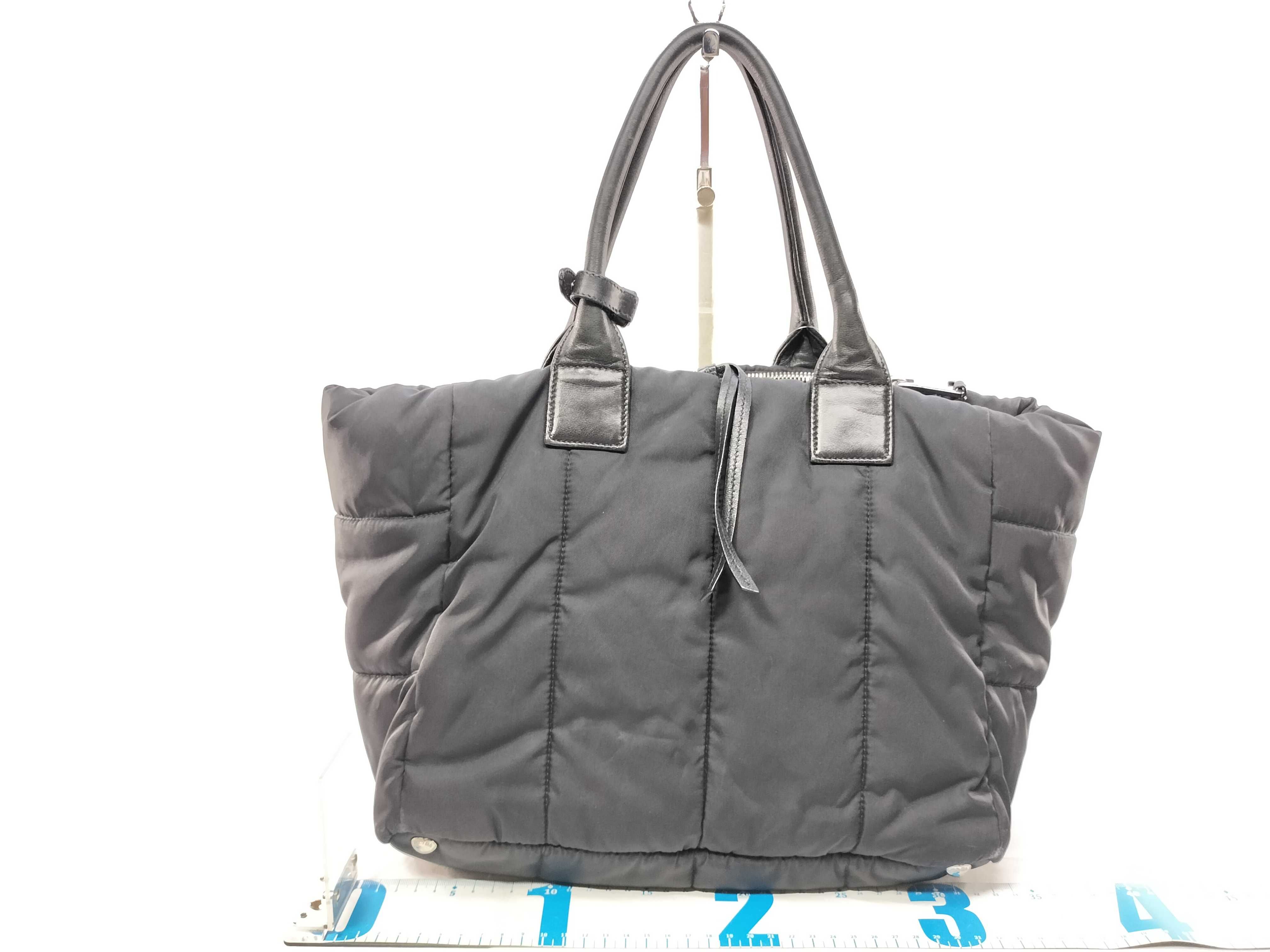 Nylon New Tessuto Bomber Nylon Quilted Handbag (without ST) — view 2