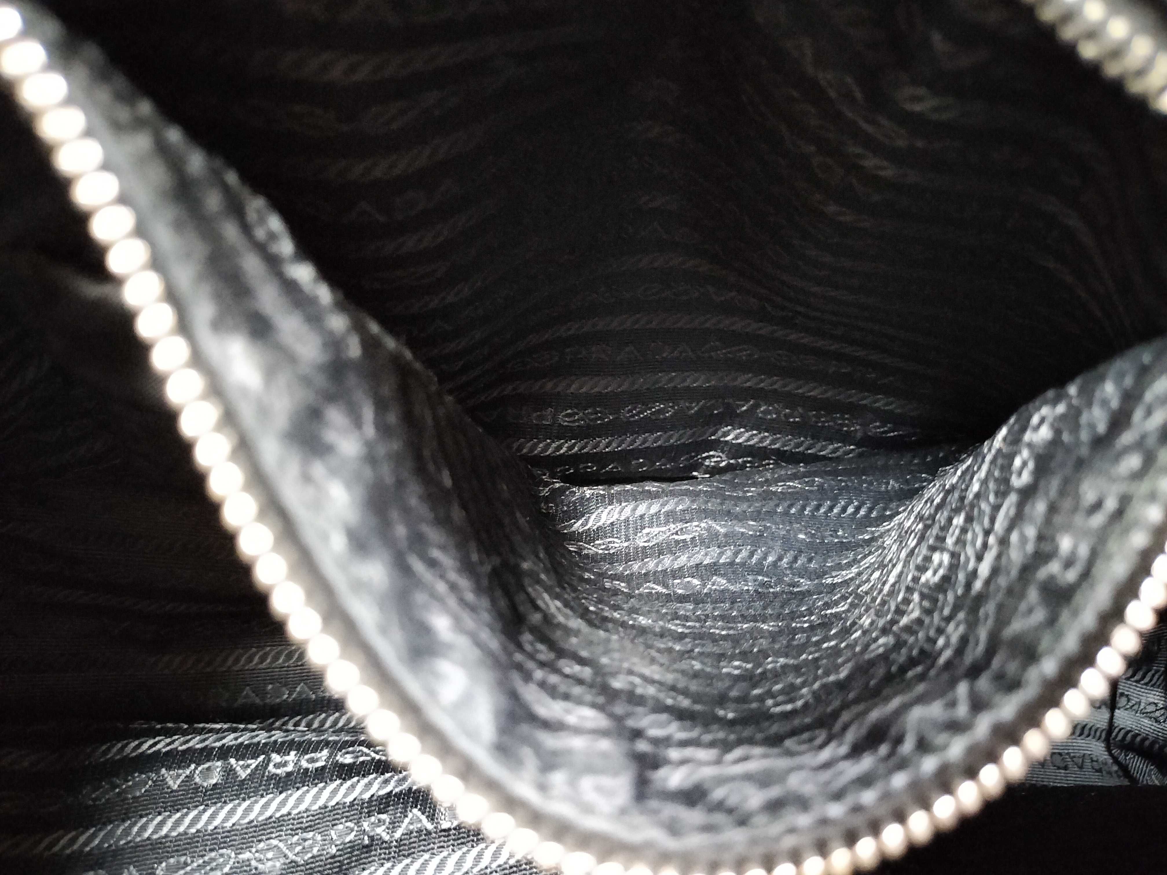 Nylon New Tessuto Bomber Nylon Quilted Handbag (without ST) — view 11