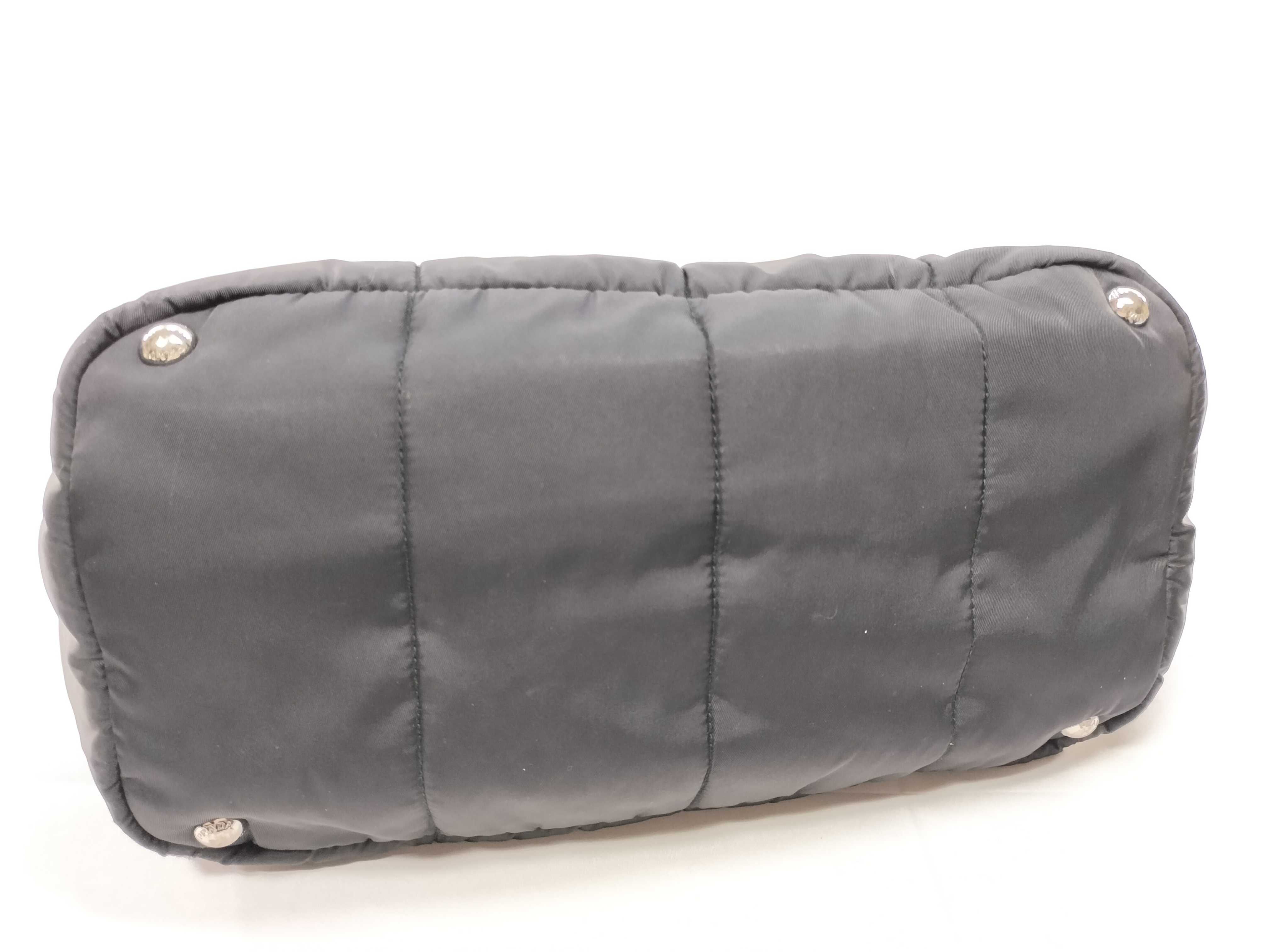 Nylon New Tessuto Bomber Nylon Quilted Handbag (without ST) — view 7