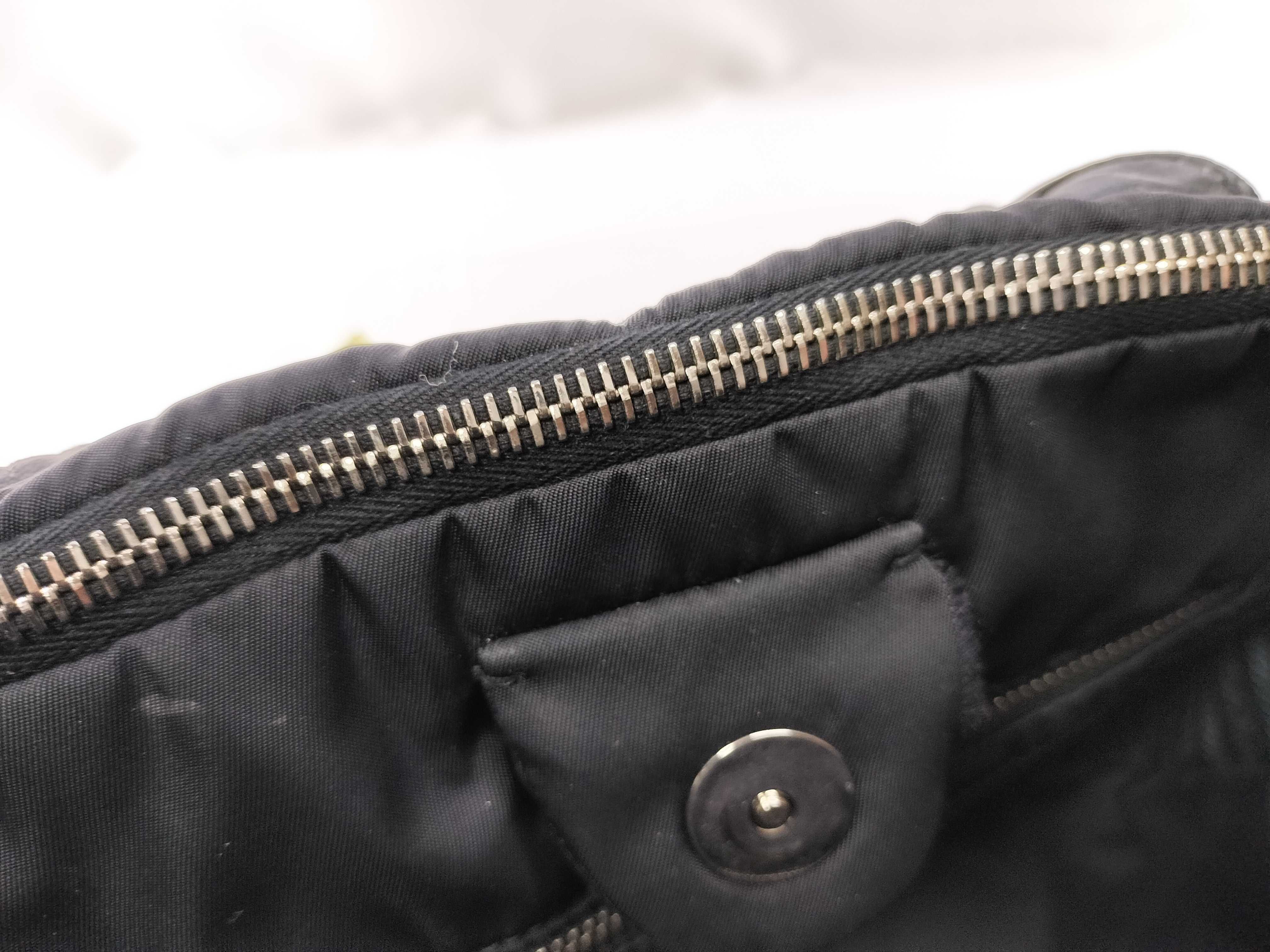 Nylon New Tessuto Bomber Nylon Quilted Handbag (without ST) — view 8