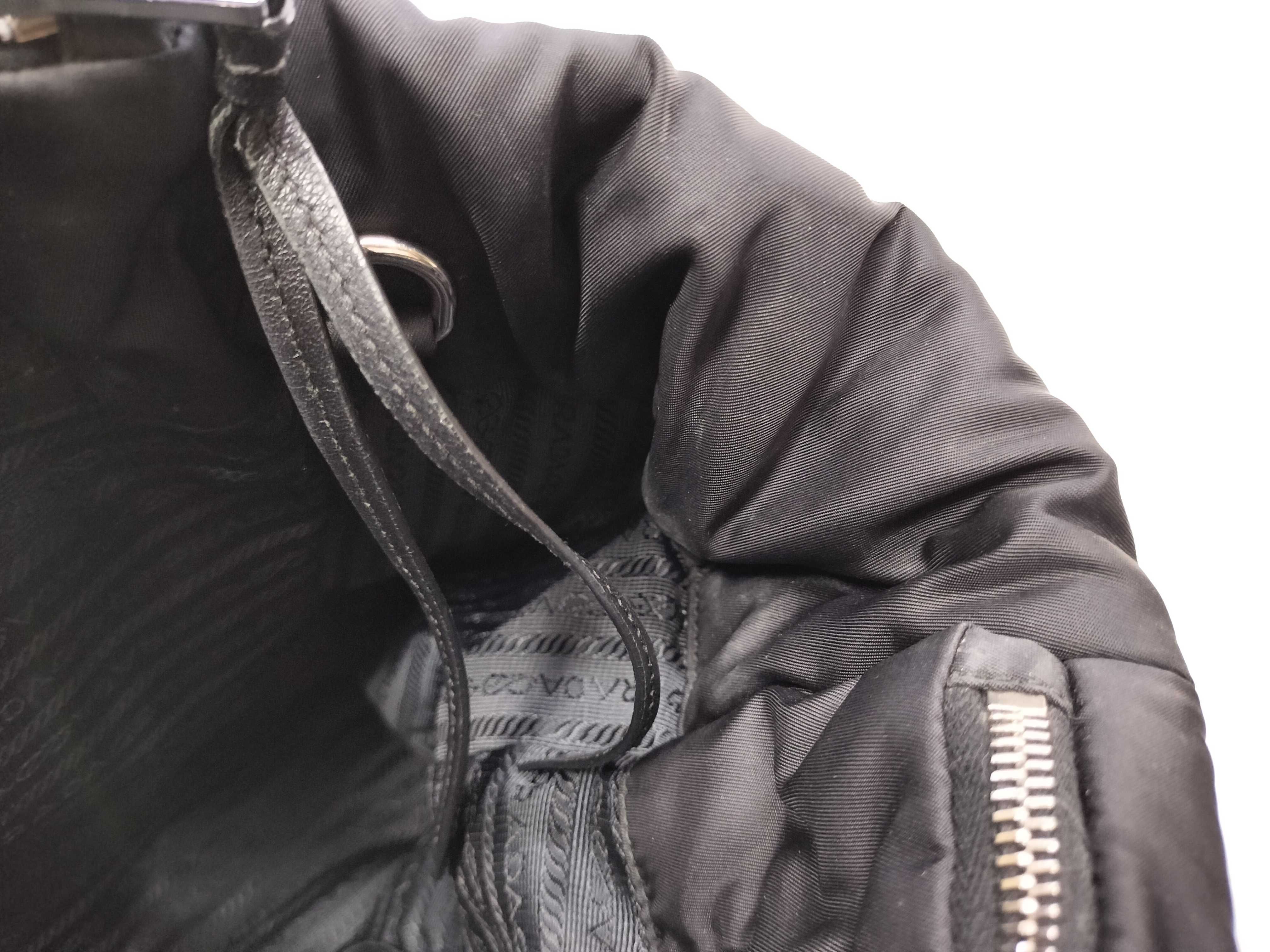 Nylon New Tessuto Bomber Nylon Quilted Handbag (without ST) — view 9