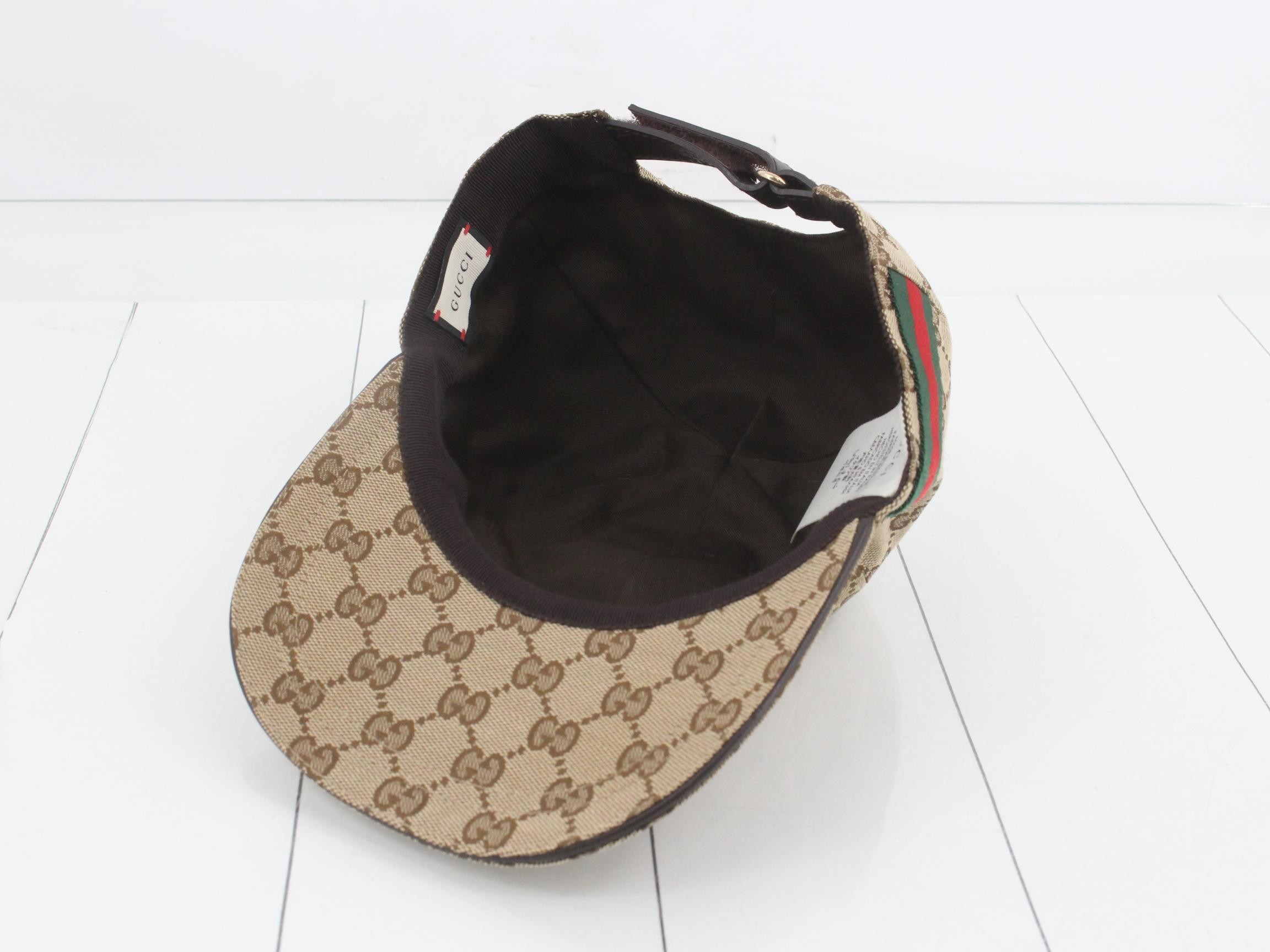 GG Canvas Baseball Cap — view 3