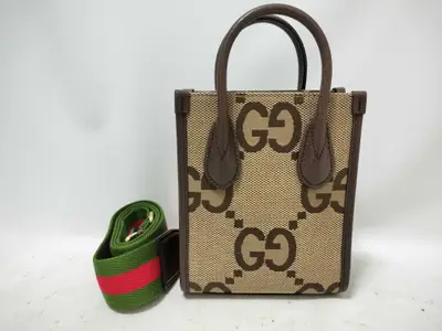 Jumbo GG 2-way Tote Bag/Handbag
