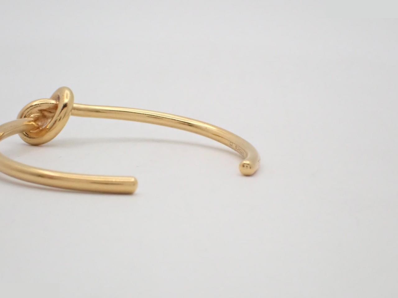 Knot Bracelet Bangle, Wrist circumference approximately 15.5 cm — view 3