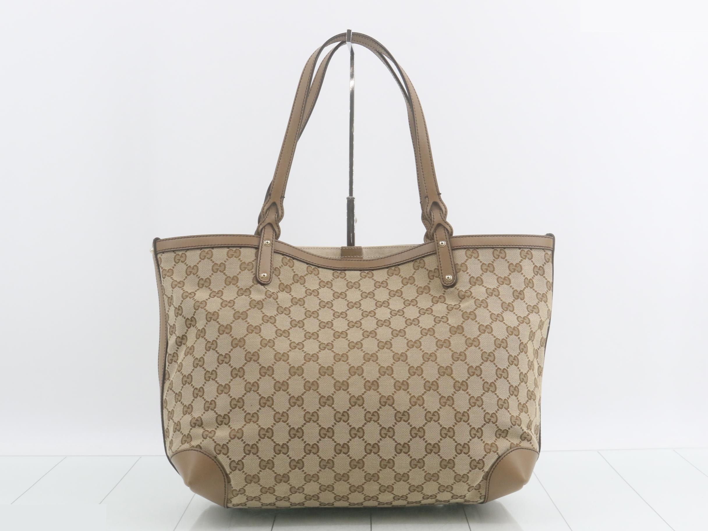 GG Canvas Tote Bag with Pouch — view 2