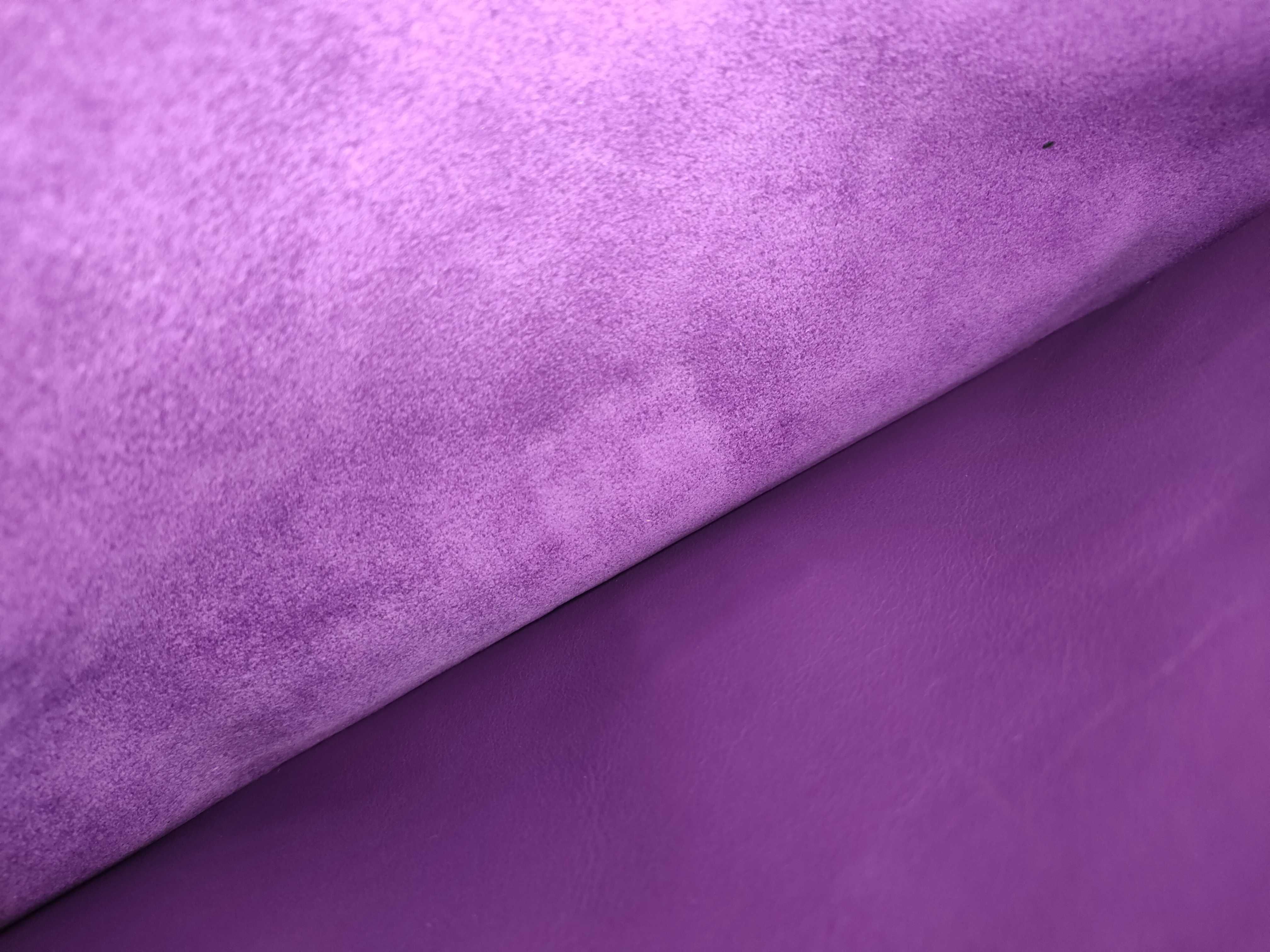 ID- Cowskin Suede Dionysus Purple 30cm Shoulder Bag SHW — view 15