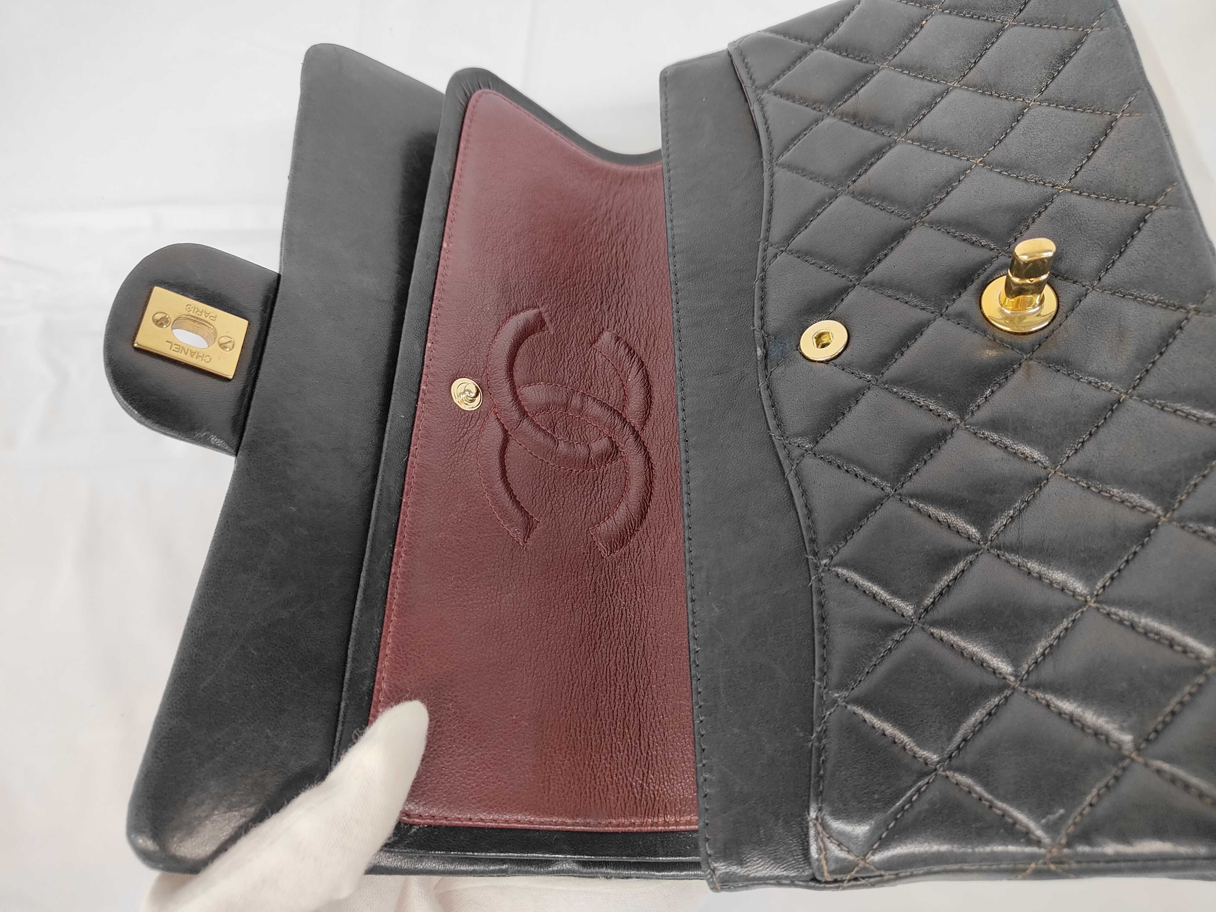 Lambskin Double Flap Chain Shoulder Bag Matelassé 25 Shoulder Bag — view 8