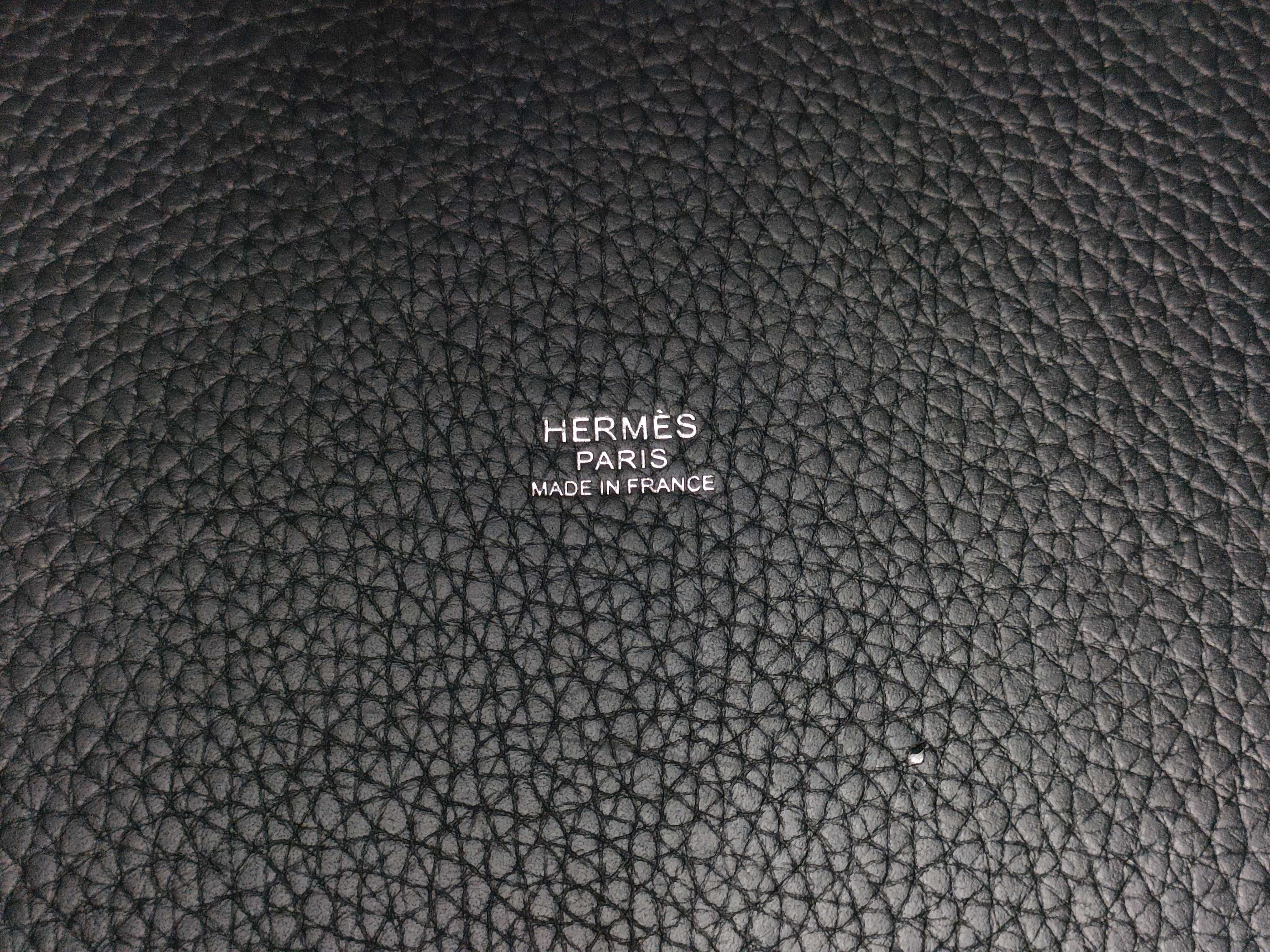 Picotin Lock MM Black Handbag — view 10