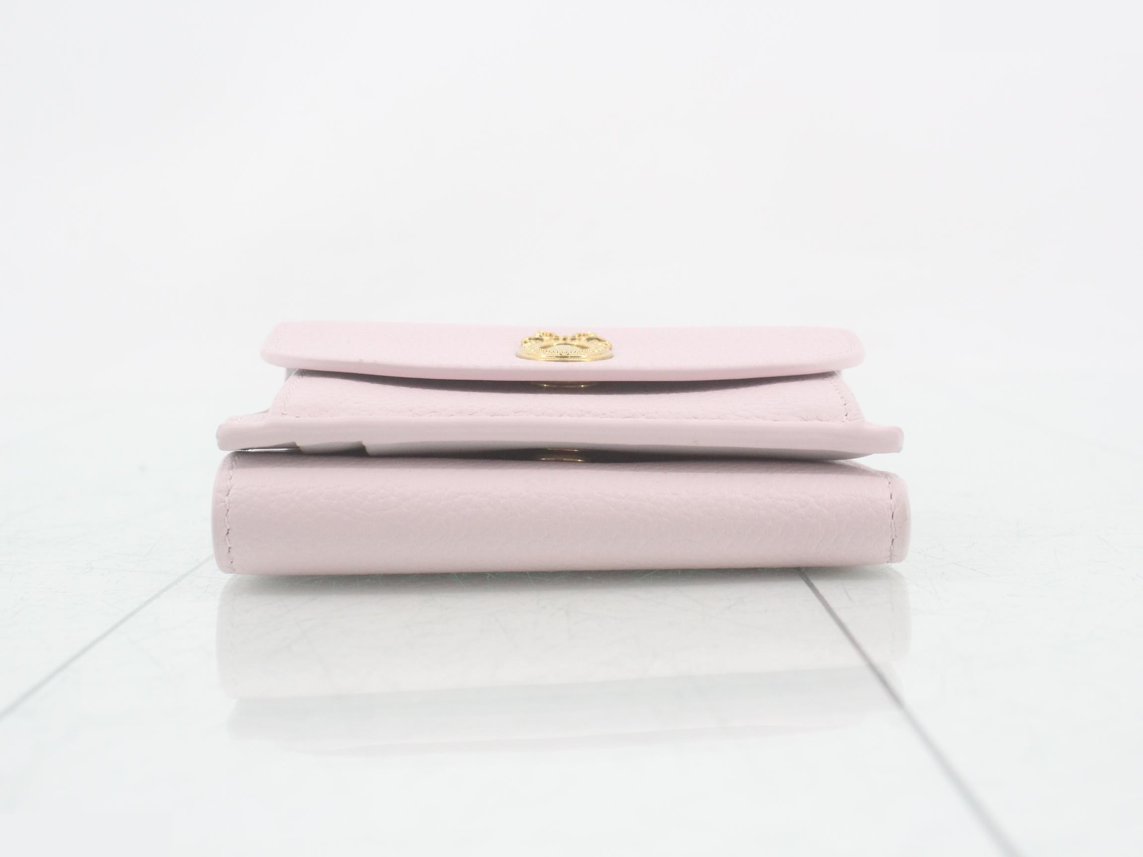 Japan Limited Edition Medallion Wallet, Pink — view 3